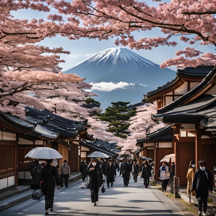 Japan Welcomes Record Number of Tourists in First Half of 2024