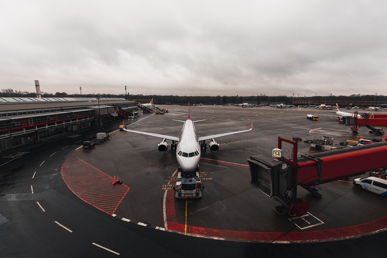 Airplane at Airport.