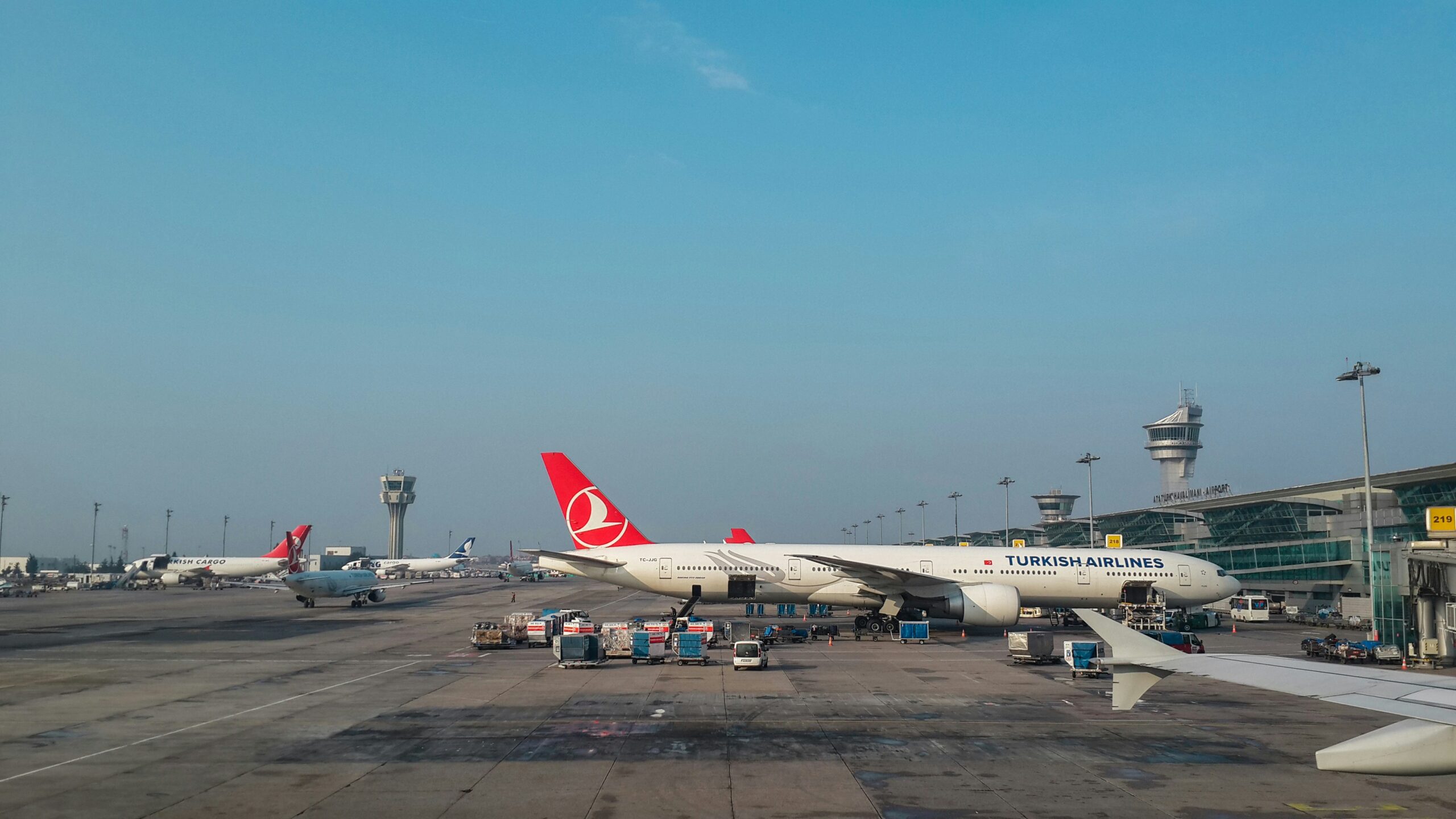 Turkish Airlines plane.