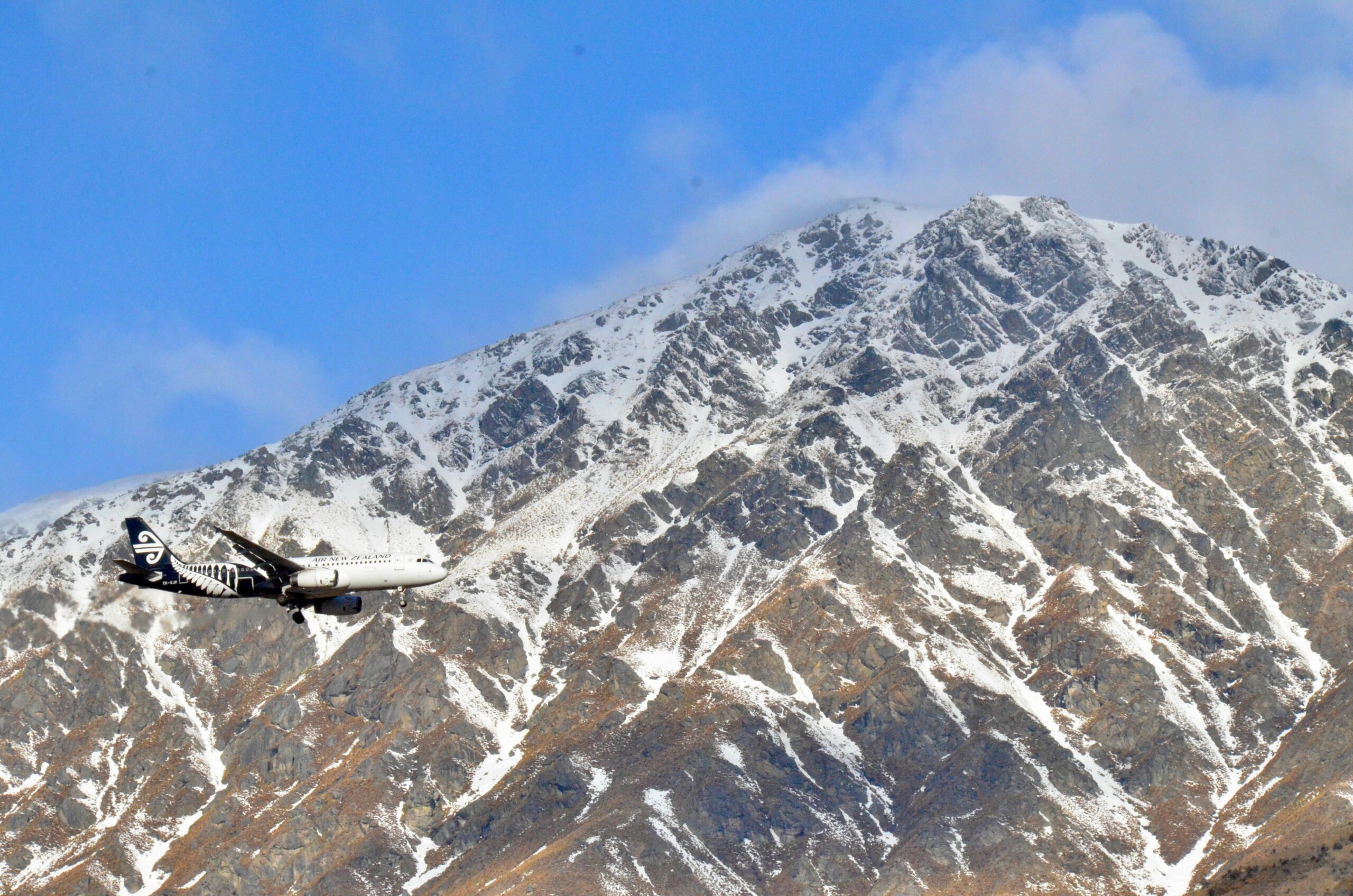 Air New Zealand plane.