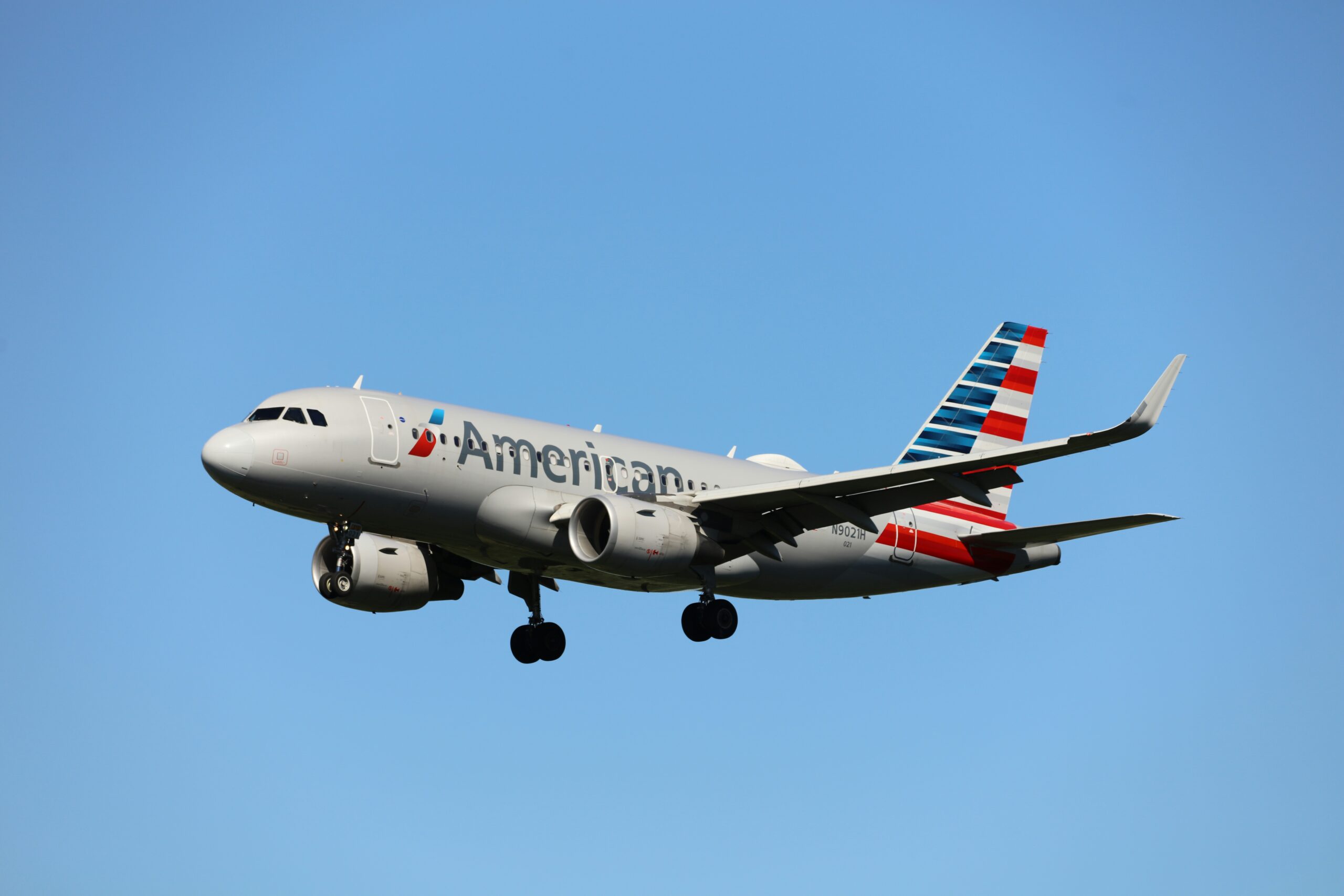 American Airlines plane.