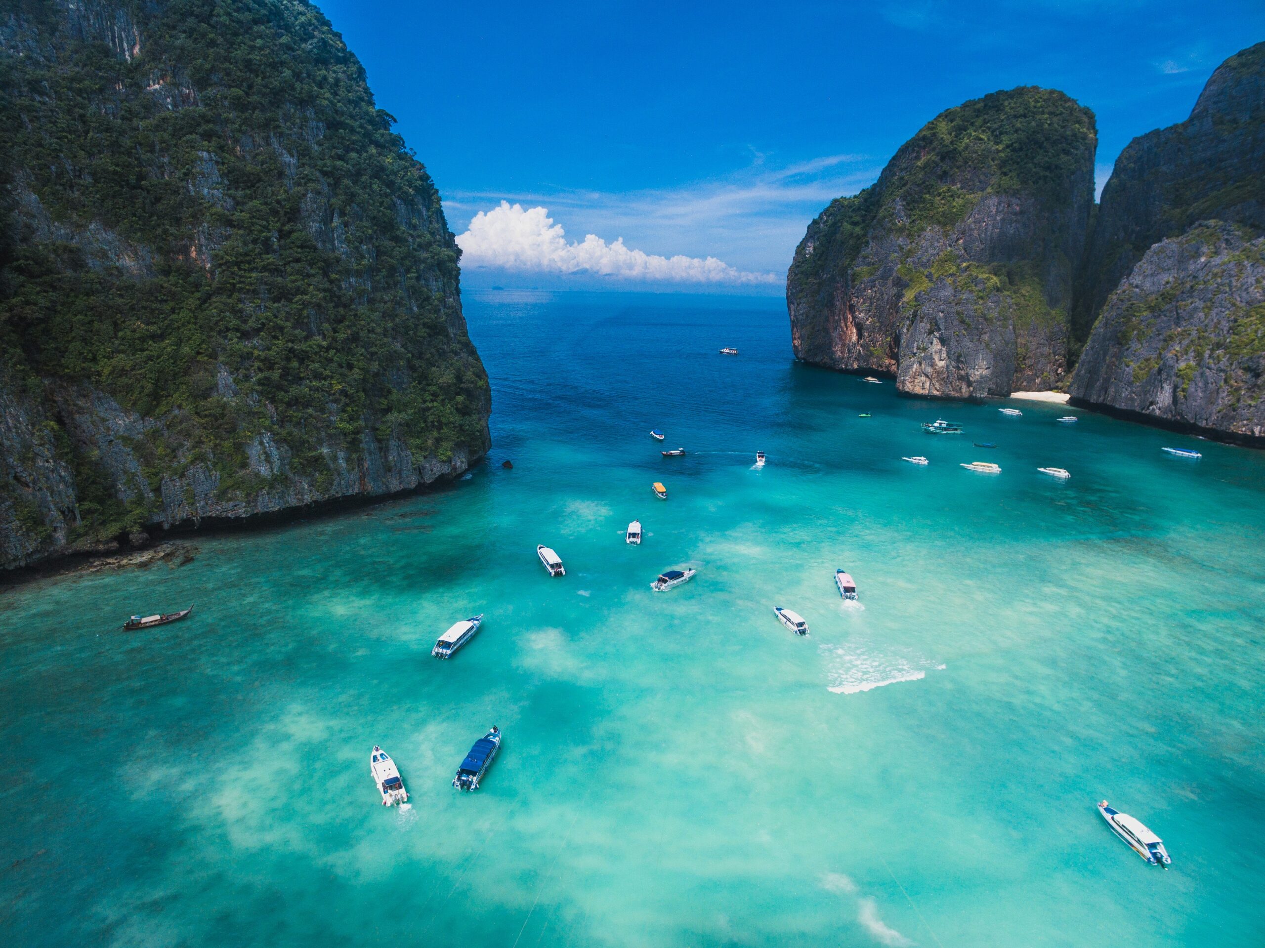 Maya Bay, Ko Phi Phi, Thailand.