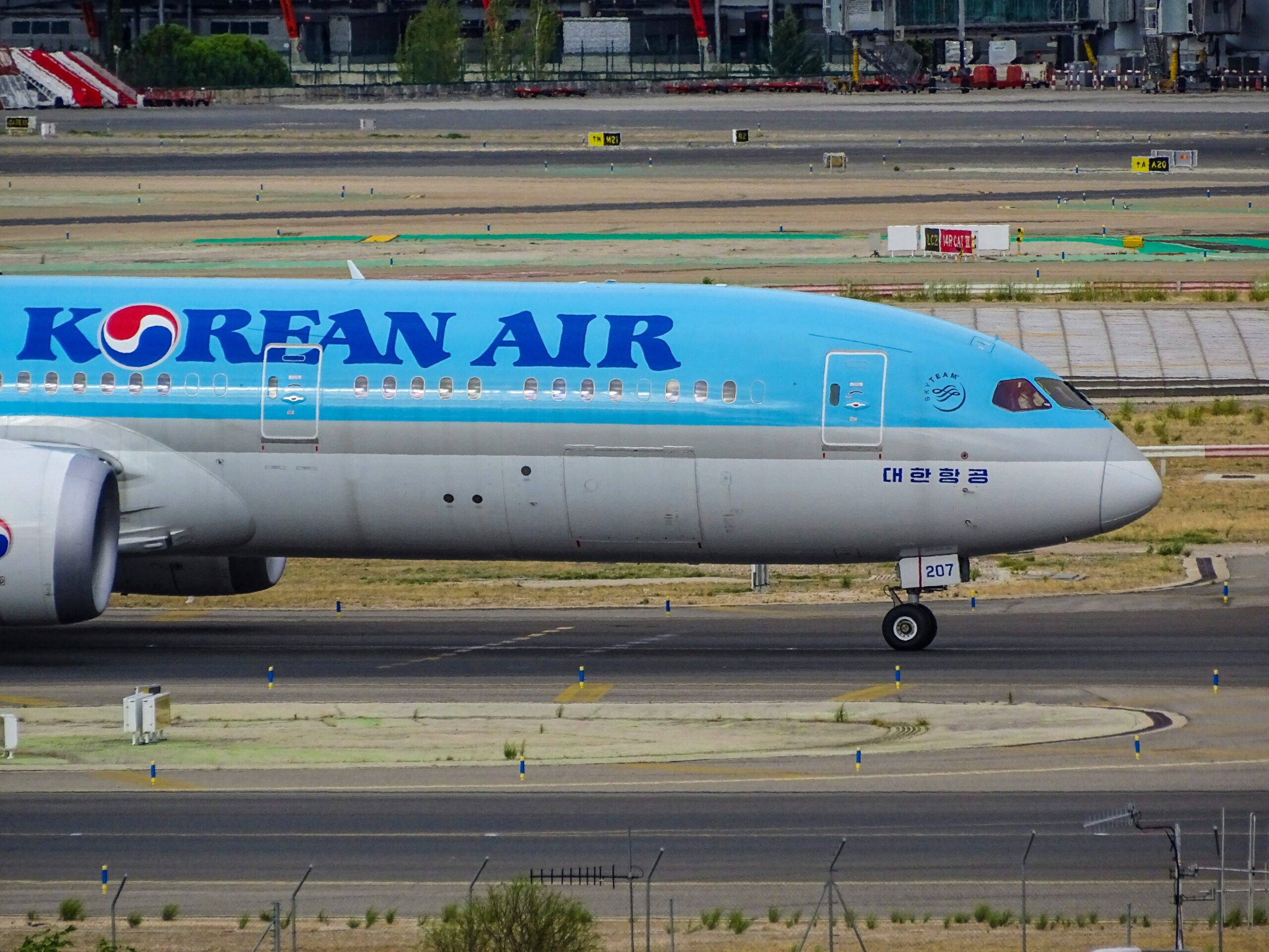 Korean Air Airplane.