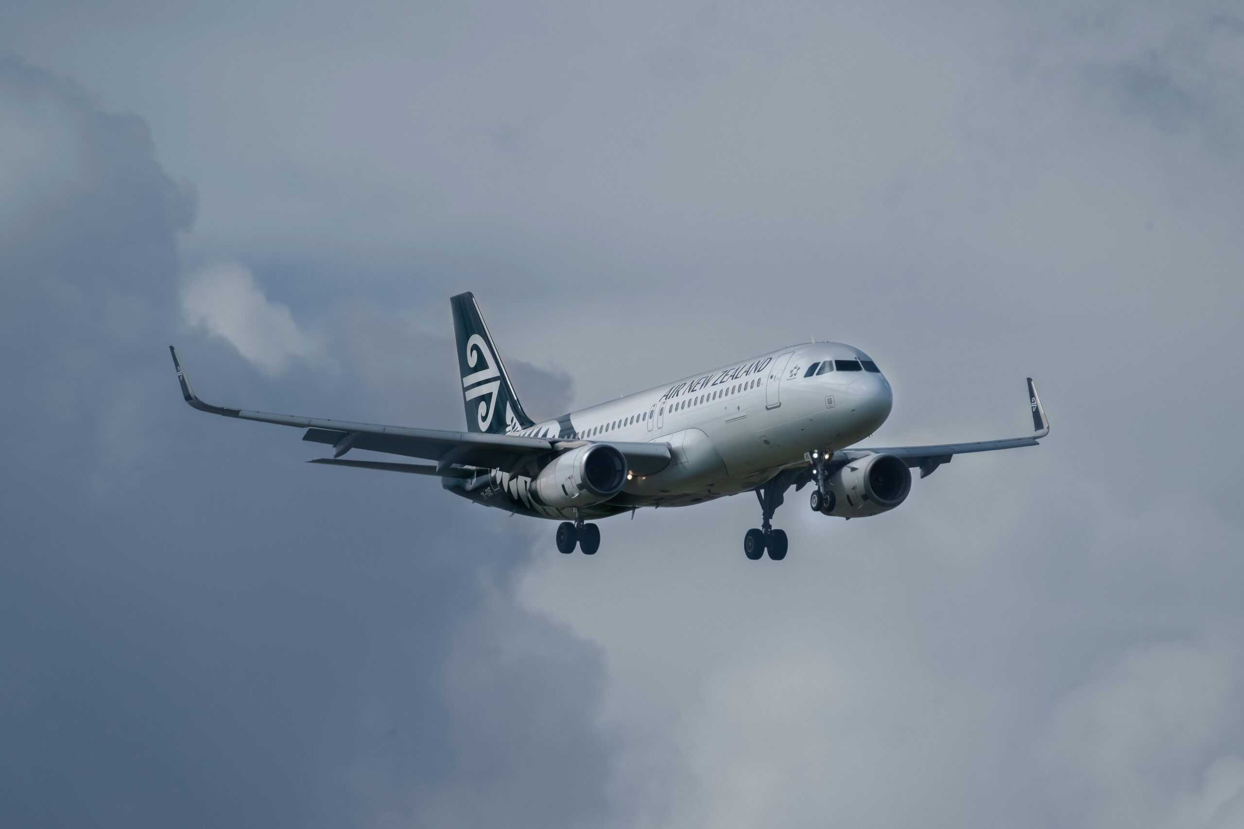 Air New Zealand plane.