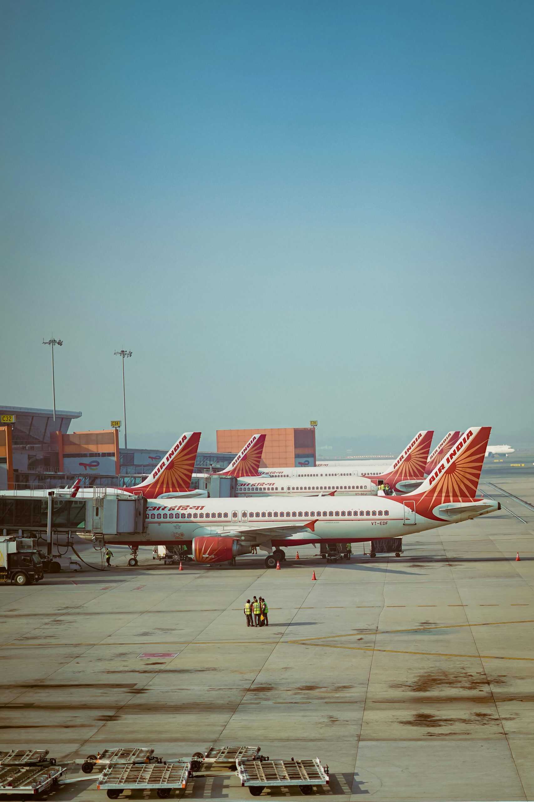 Air India planes.