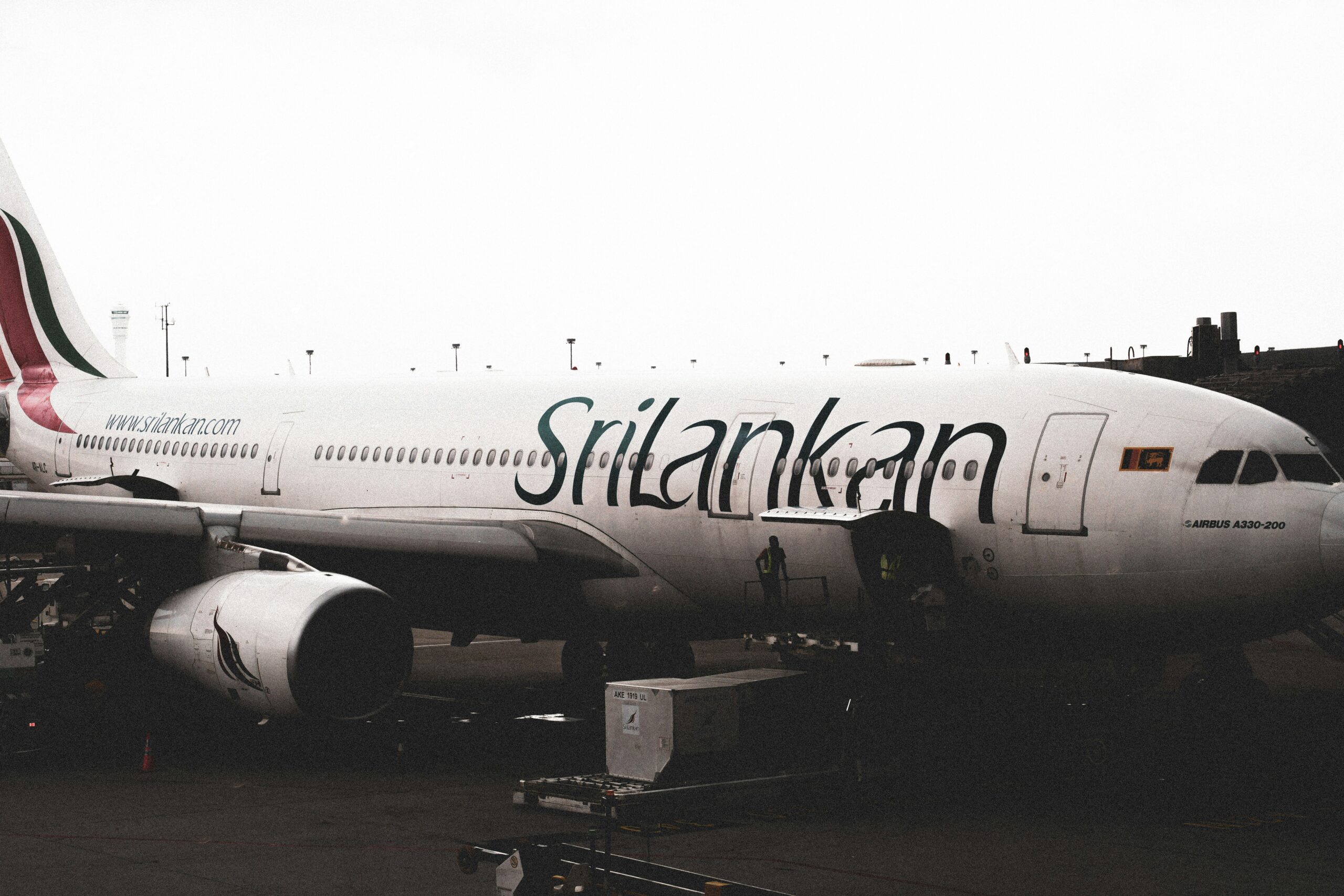 Srilankan Airlines Airplane.