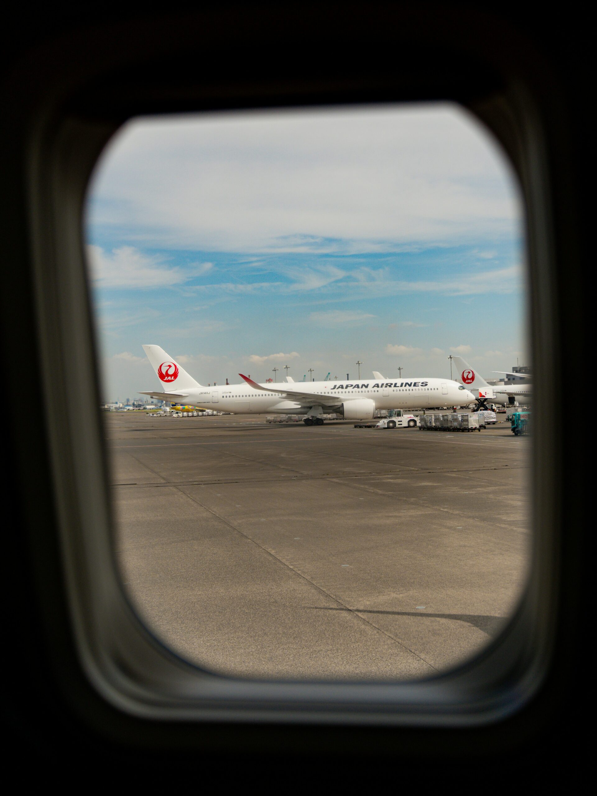 Japan Airlines plane.