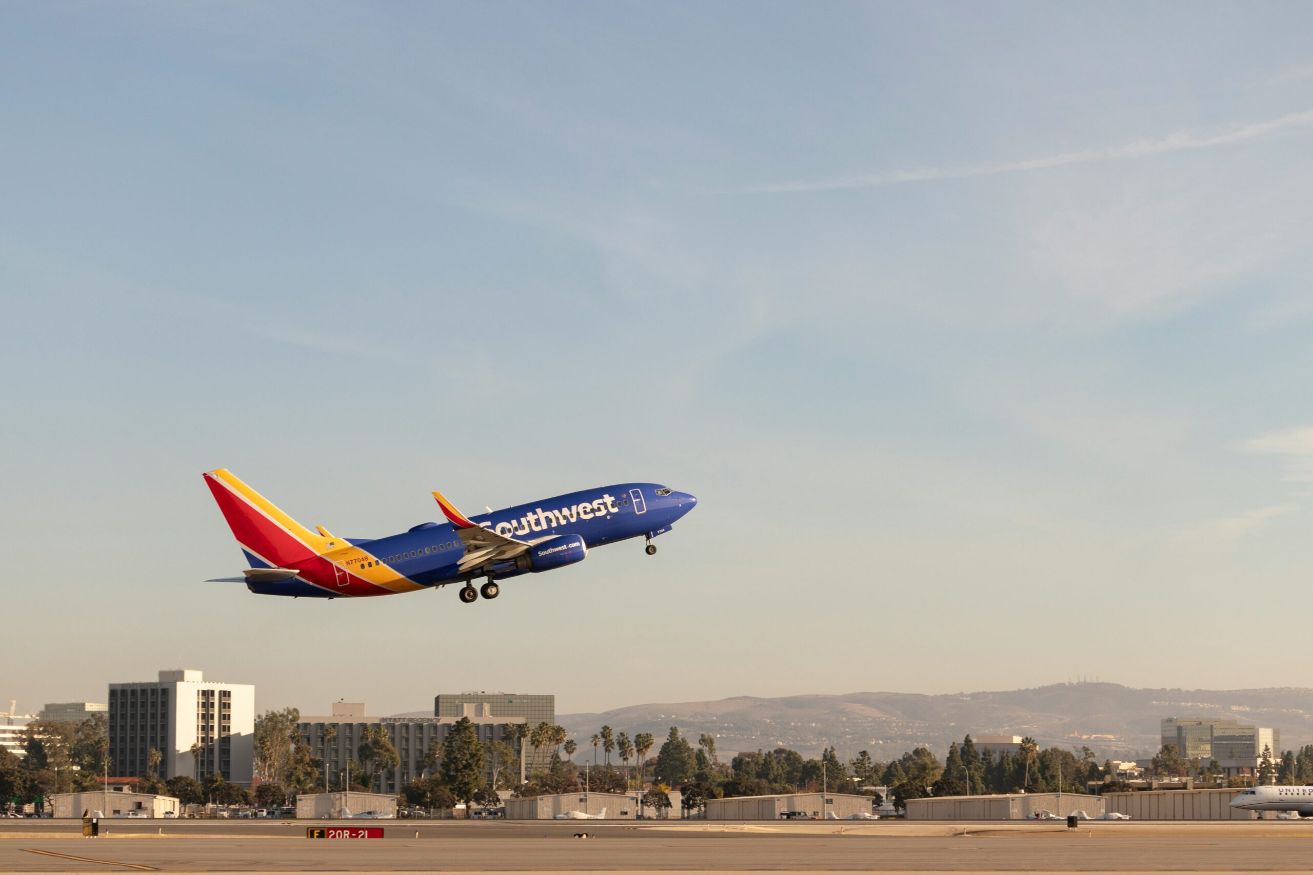 Southwest Airlines plane.