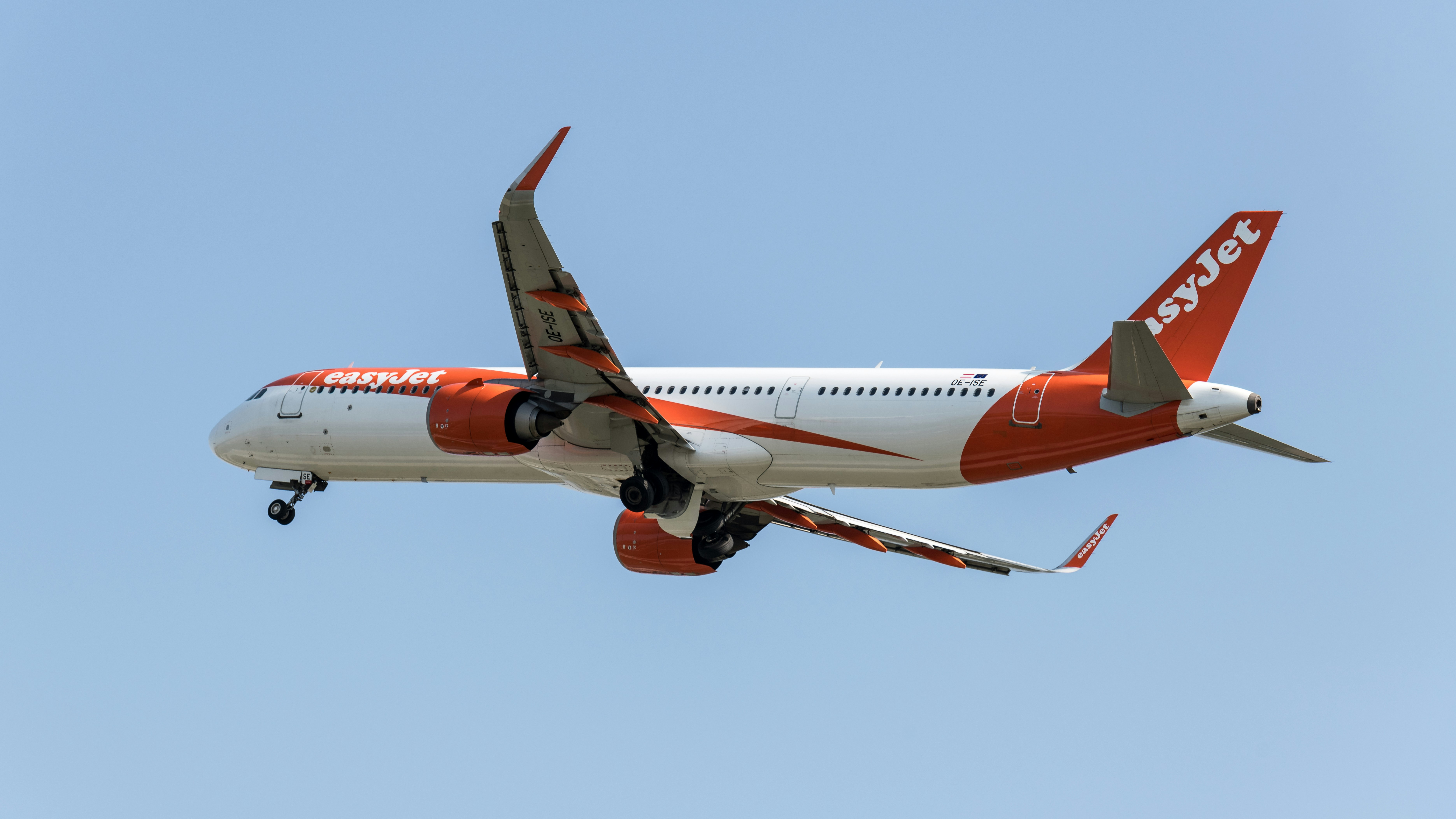 easyJet plane.