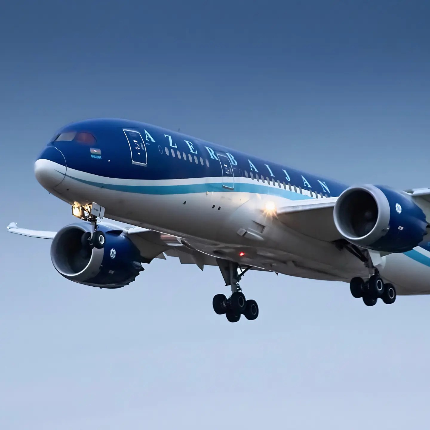 Azerbaijan Airlines plane.