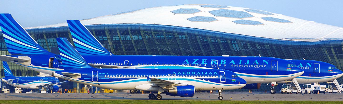 Azerbaijan Airlines planes