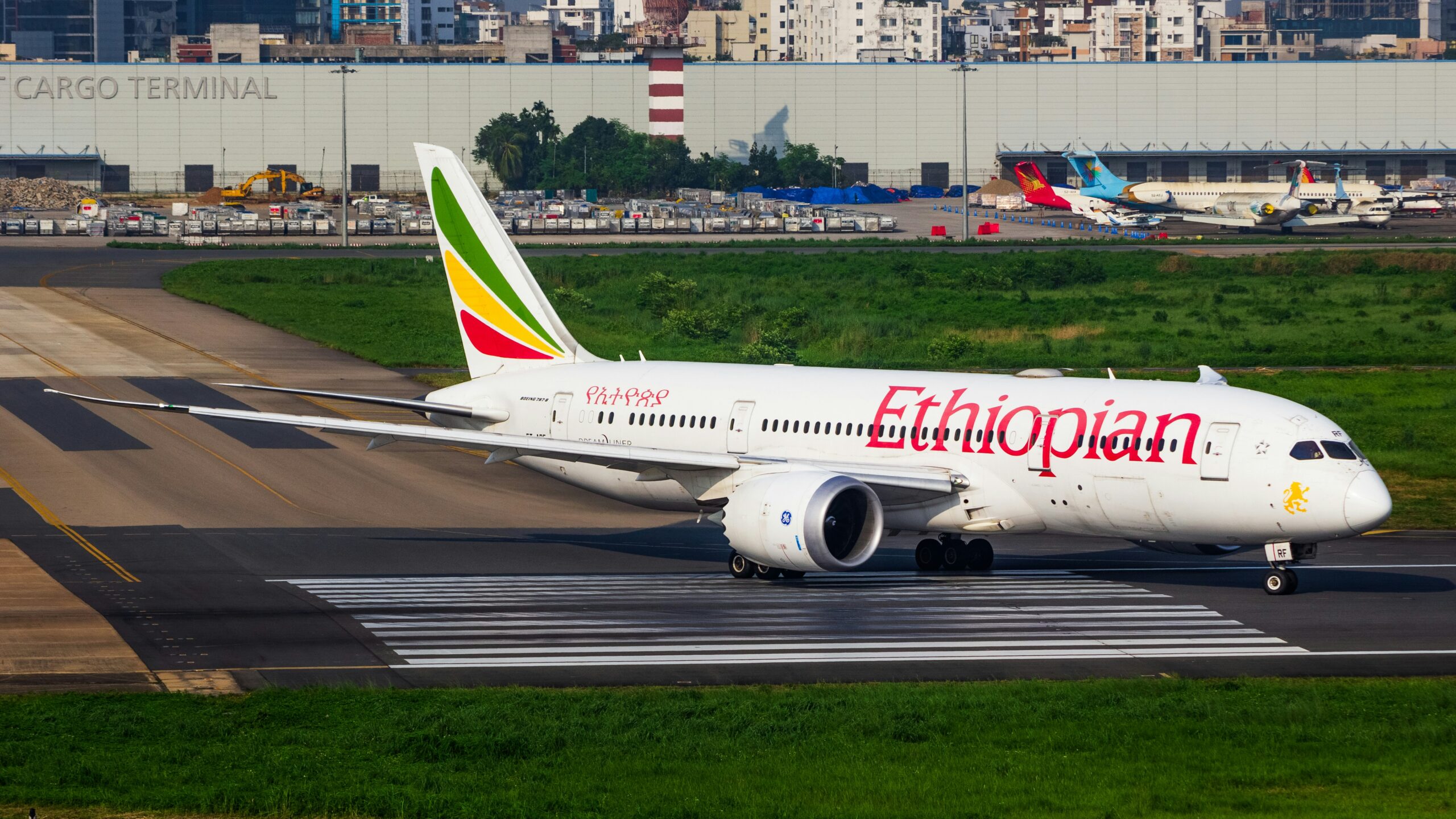 Ethiopian Airlines plane.