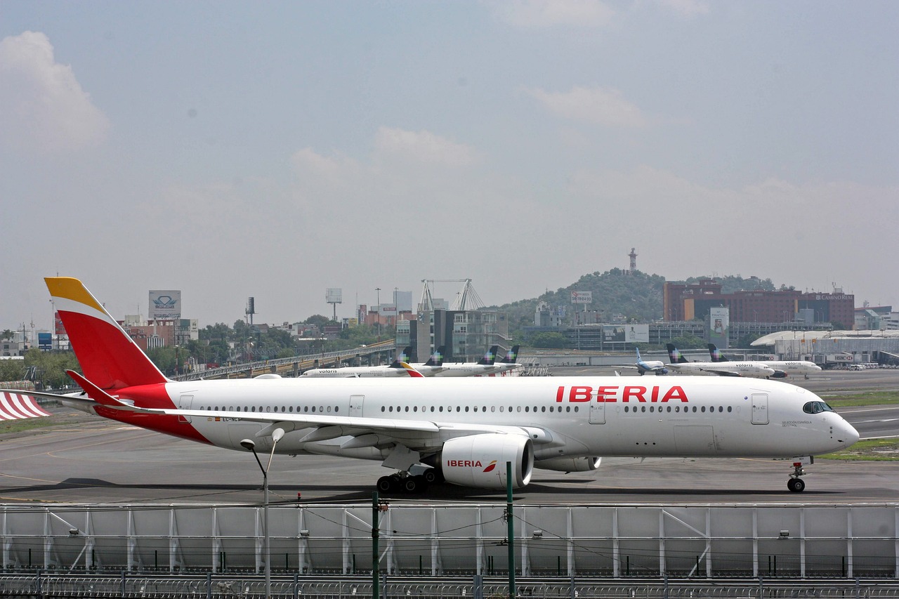 Iberia plane