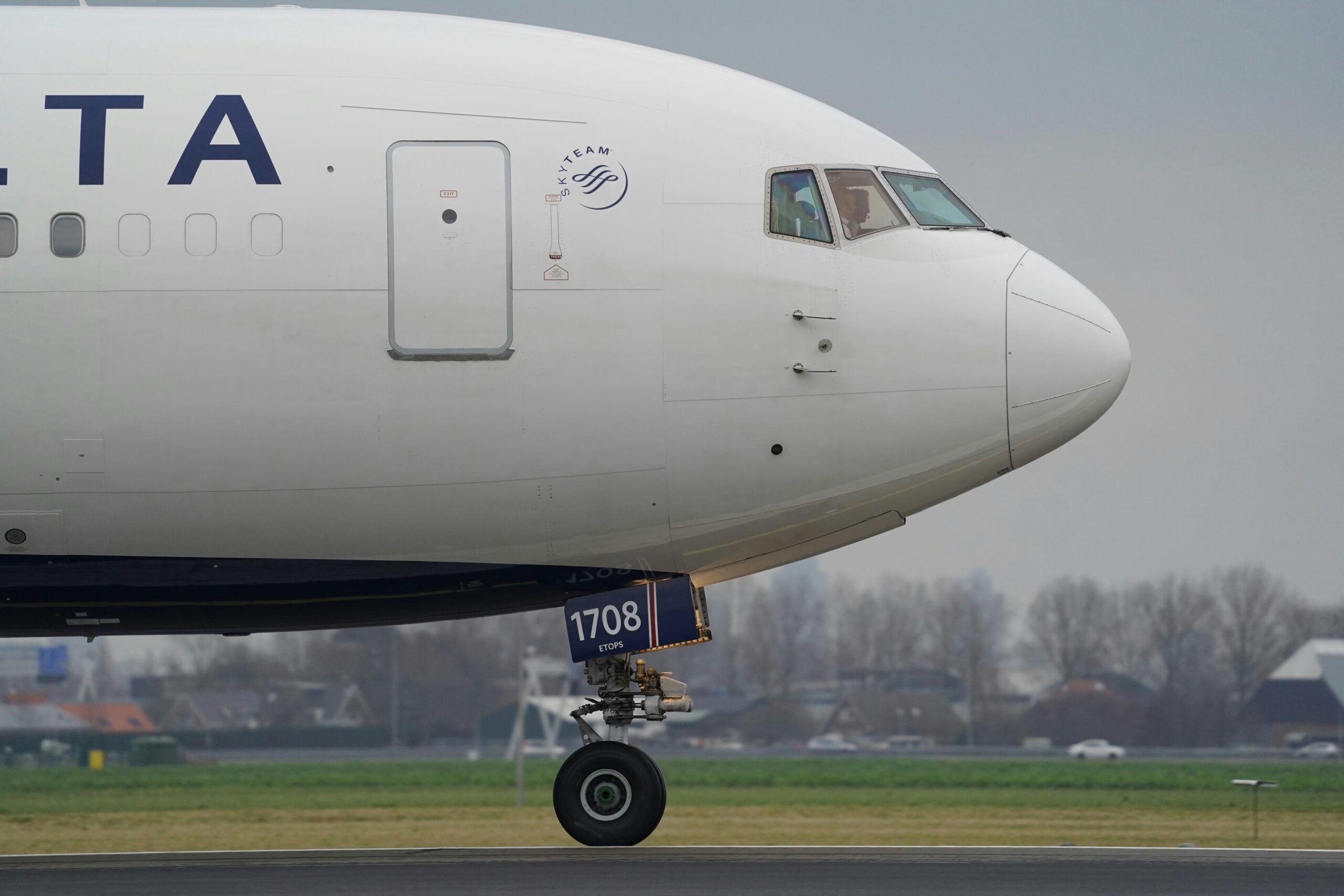 Delta Air Lines plane.