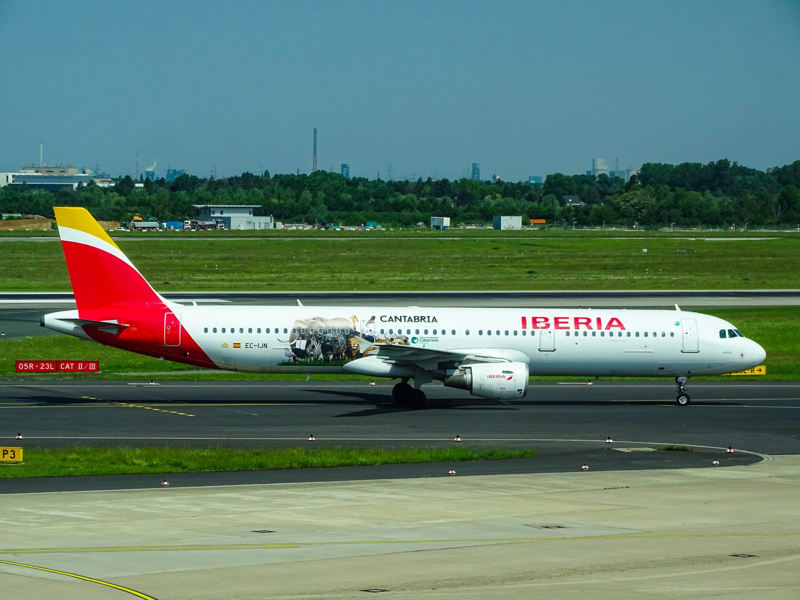 Iberia Airlines plane.