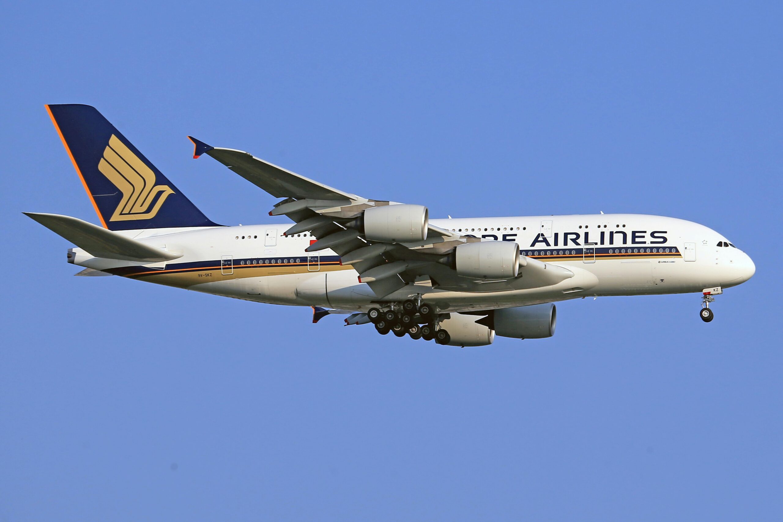 Singapore Airlines plane