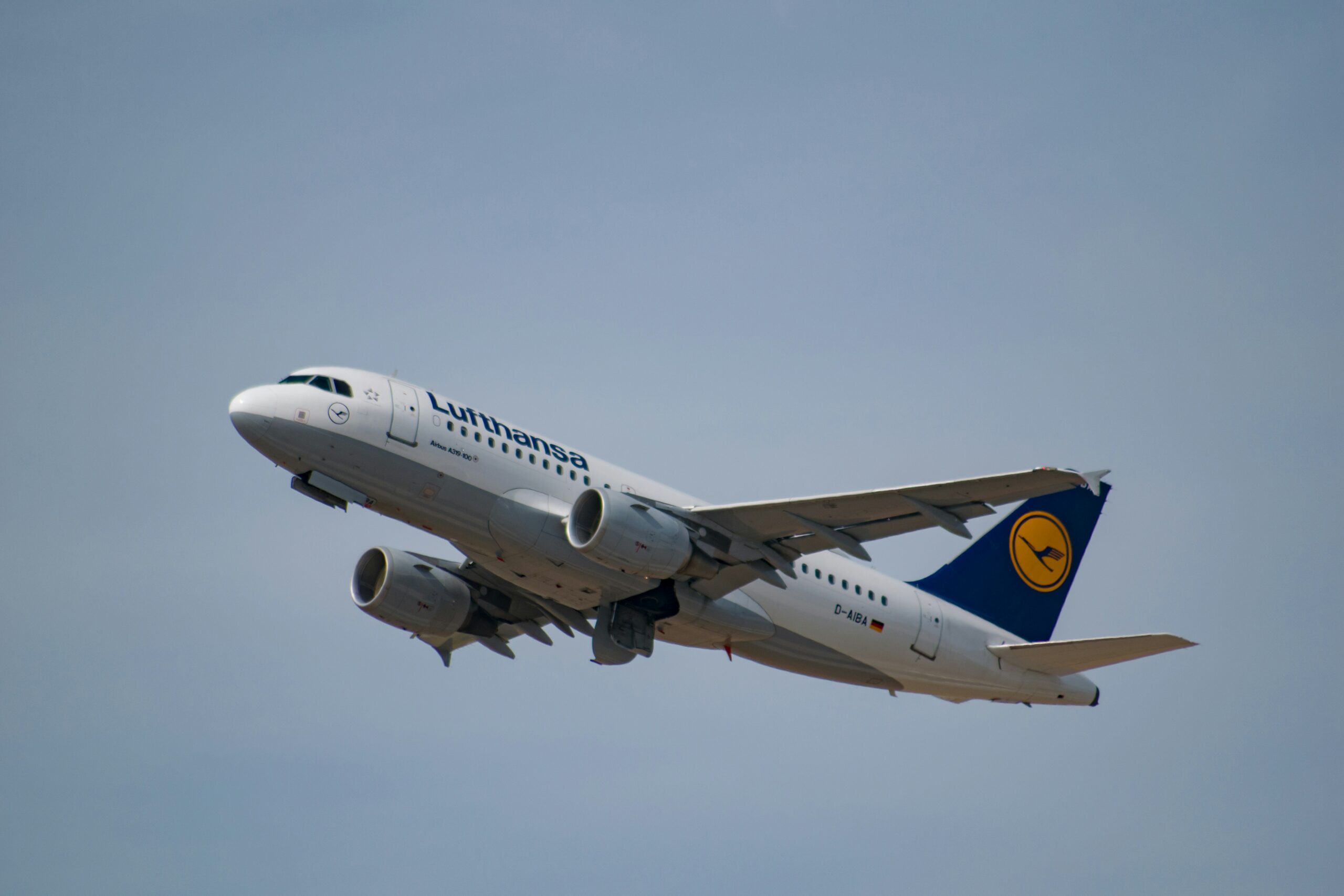 Lufthansa airplane