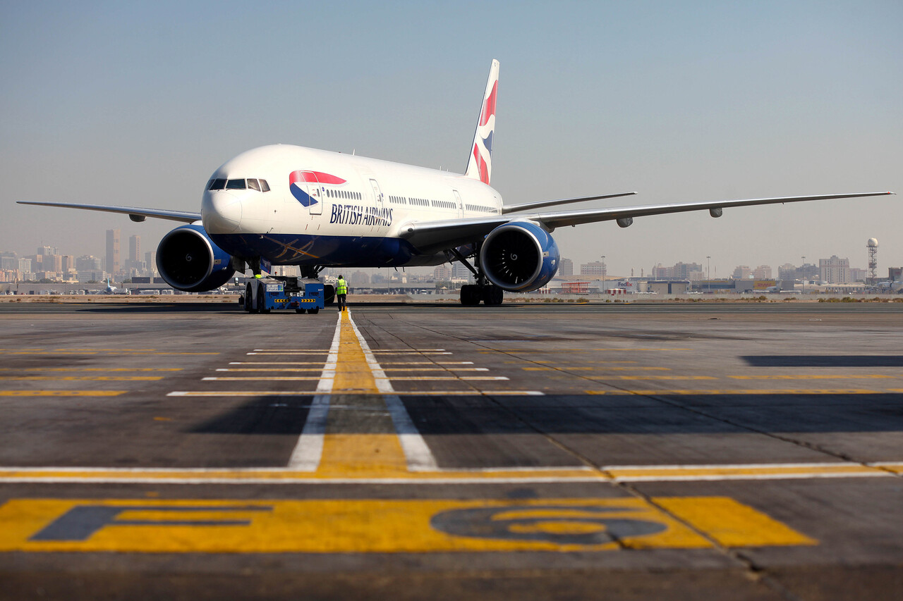 British Airways plane