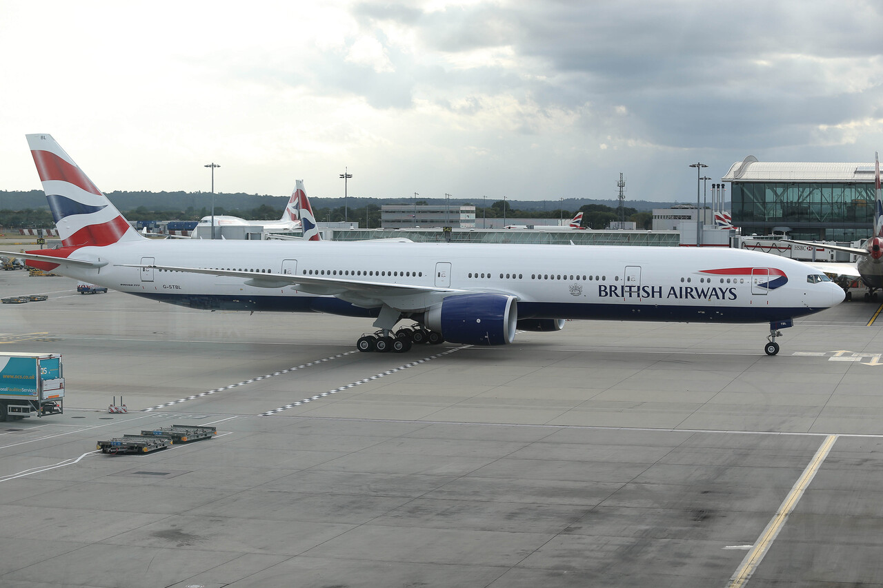 British Airways plane