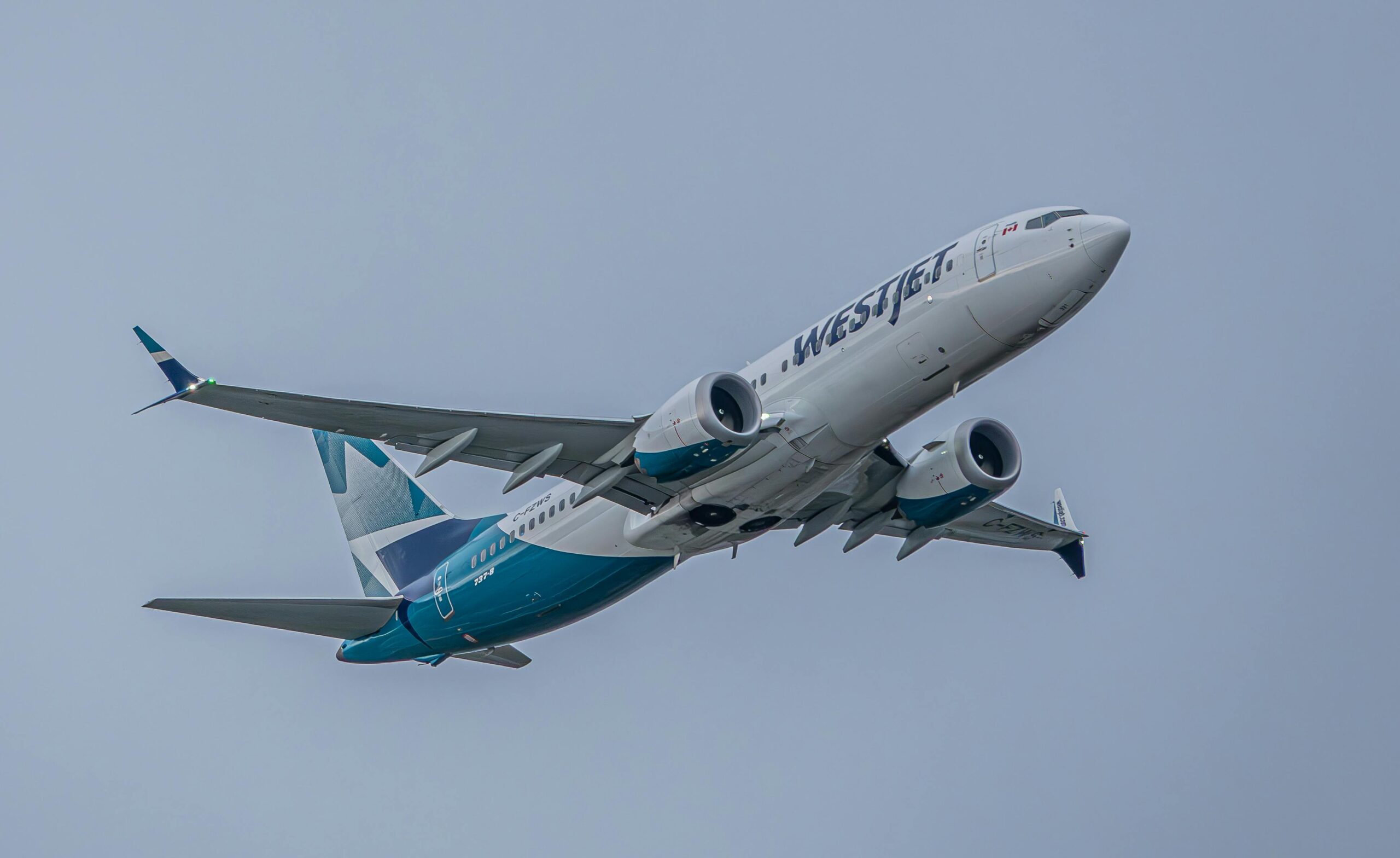 WestJet airplane