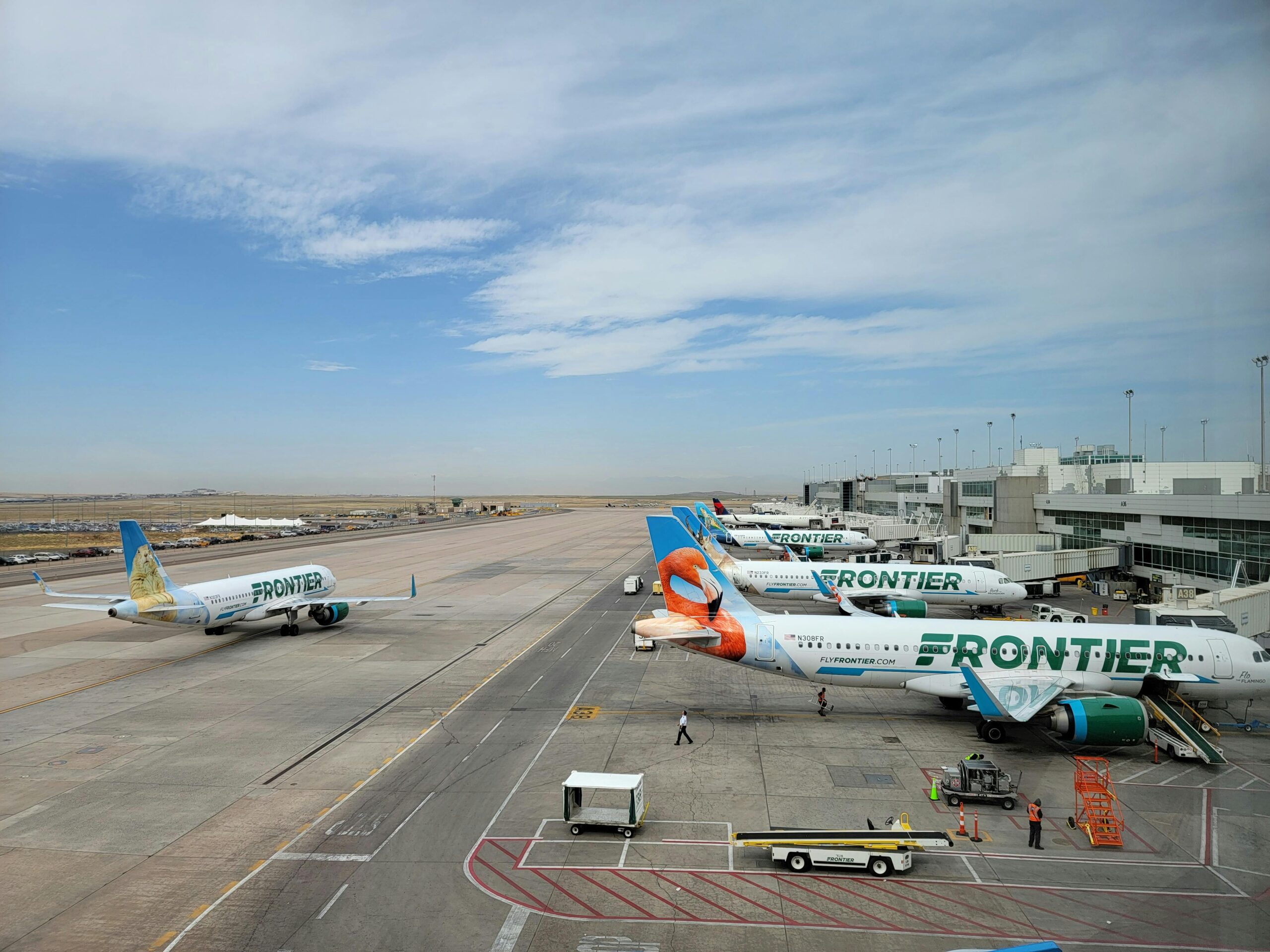 Frontier Airlines planes