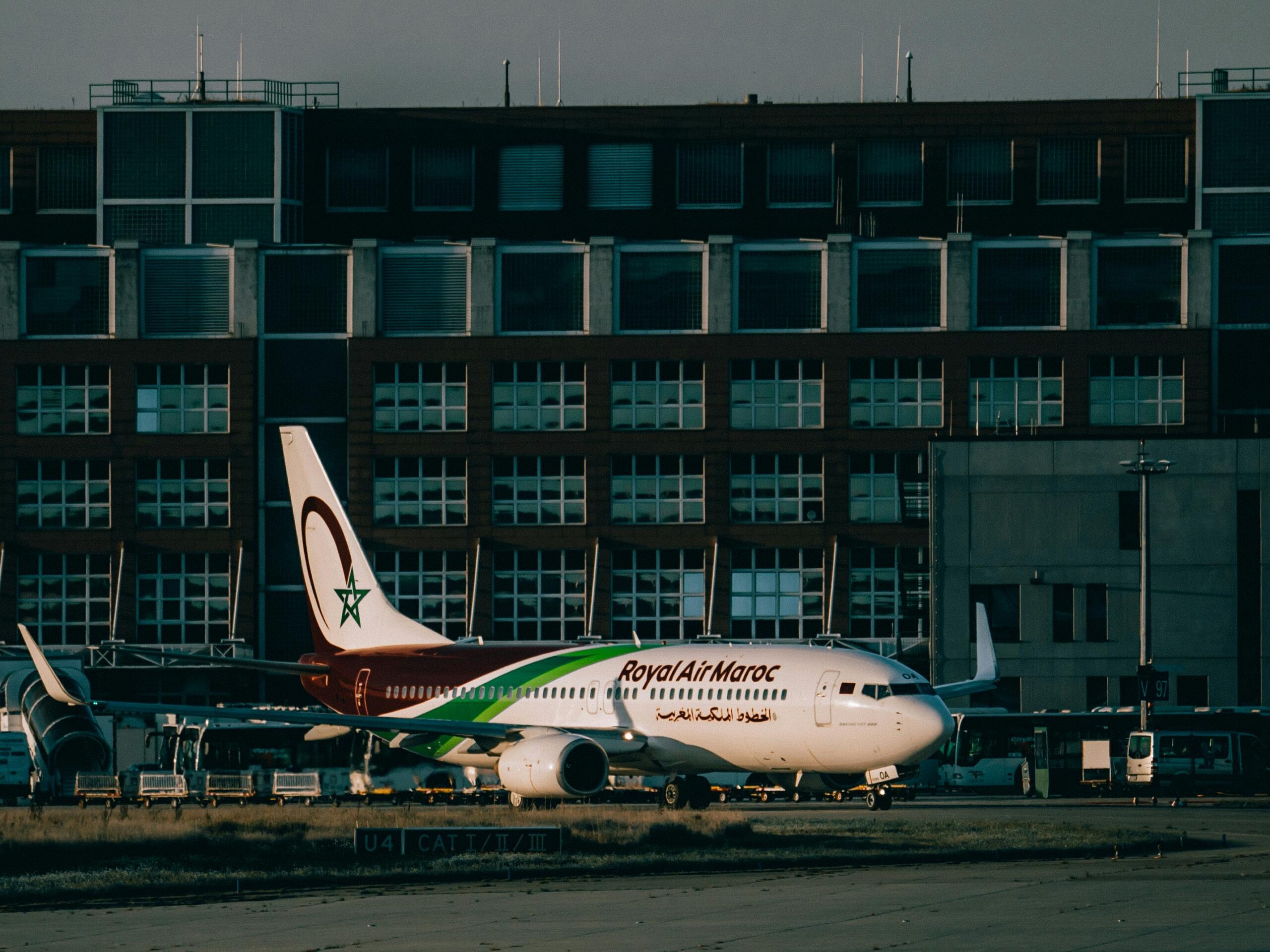 Royal Air Maroc plane