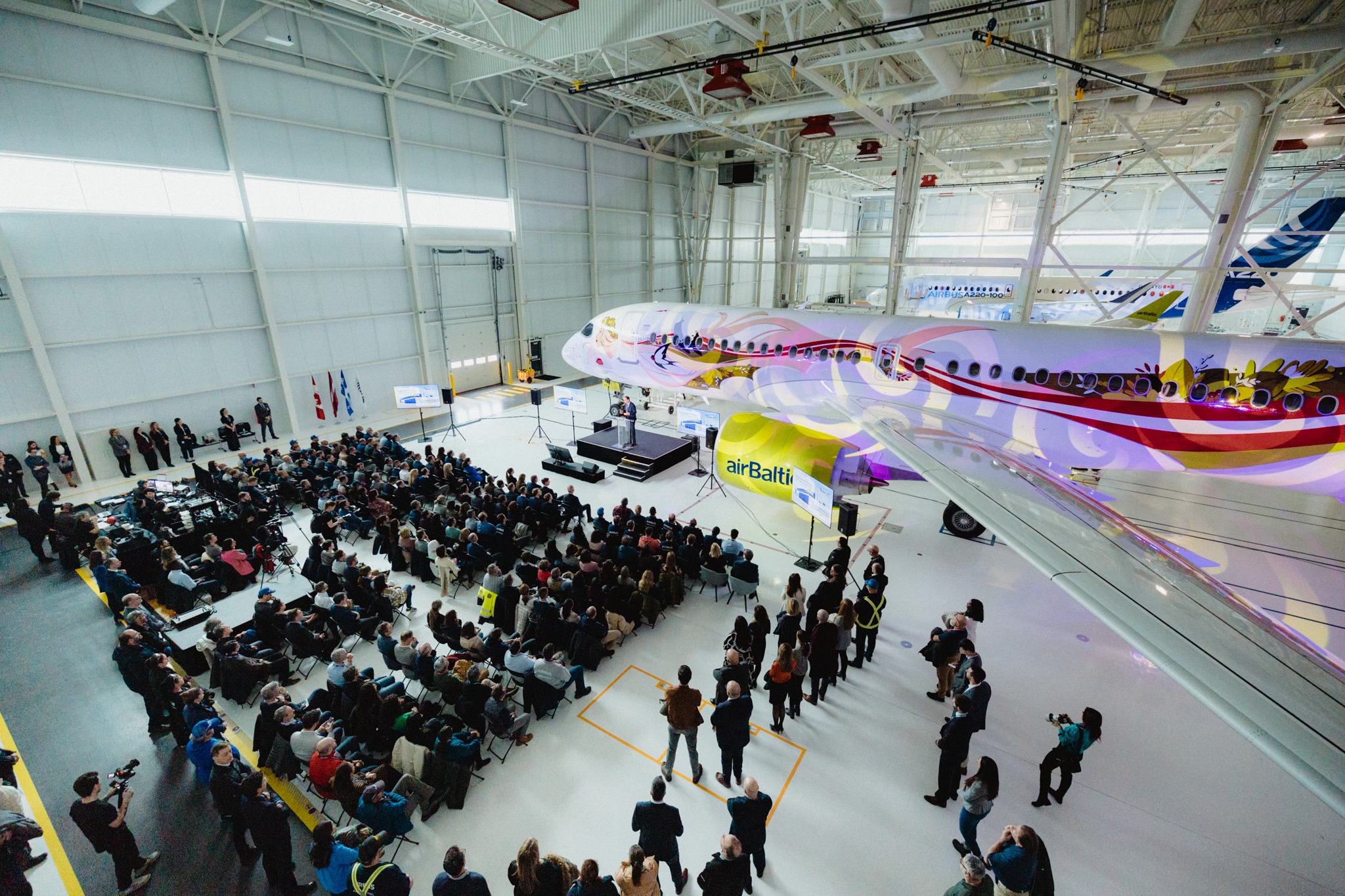 airBaltic Celebrates Milestone with 50th Airbus A220 Unveiling