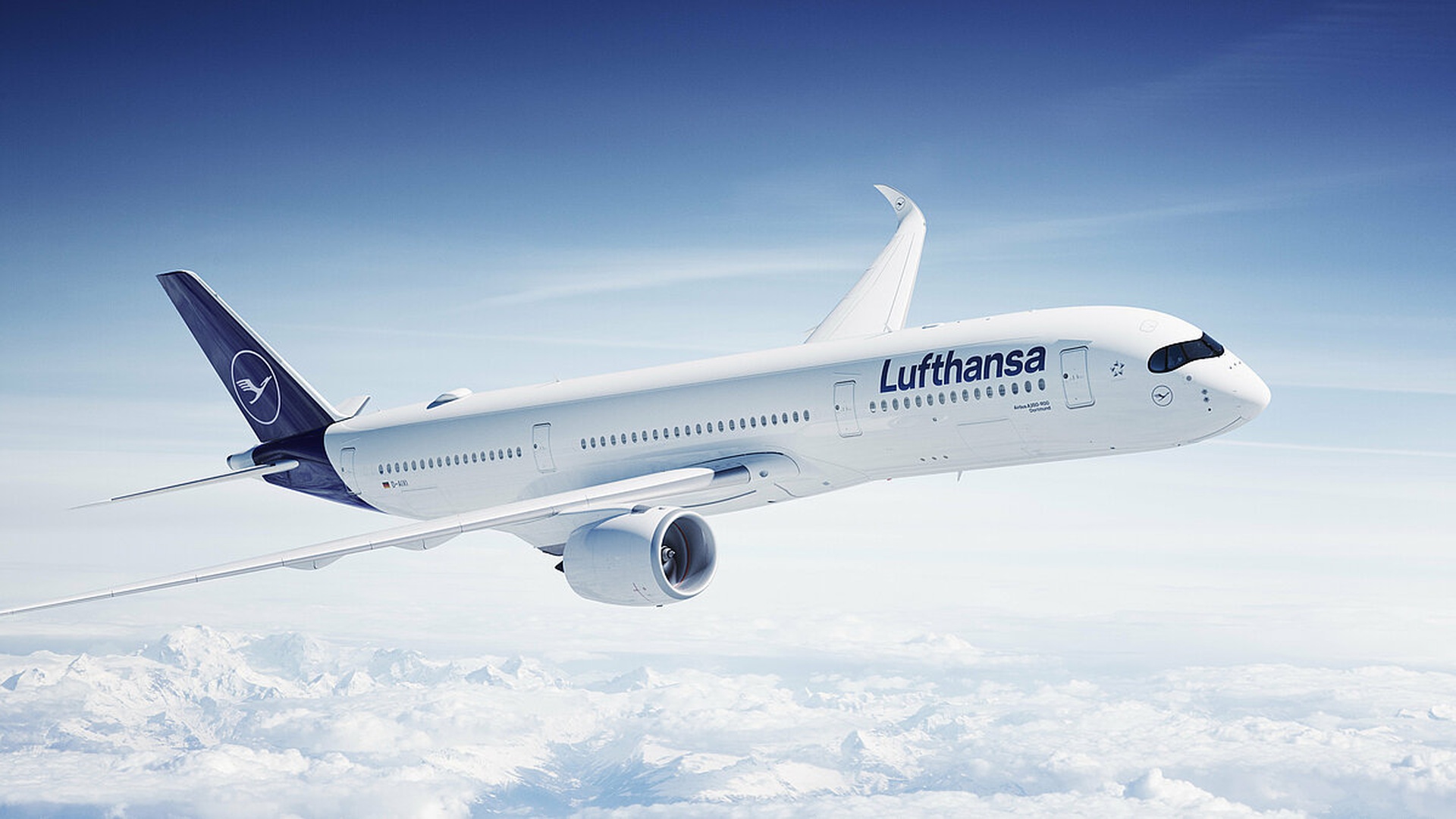 Lufthansa airplane