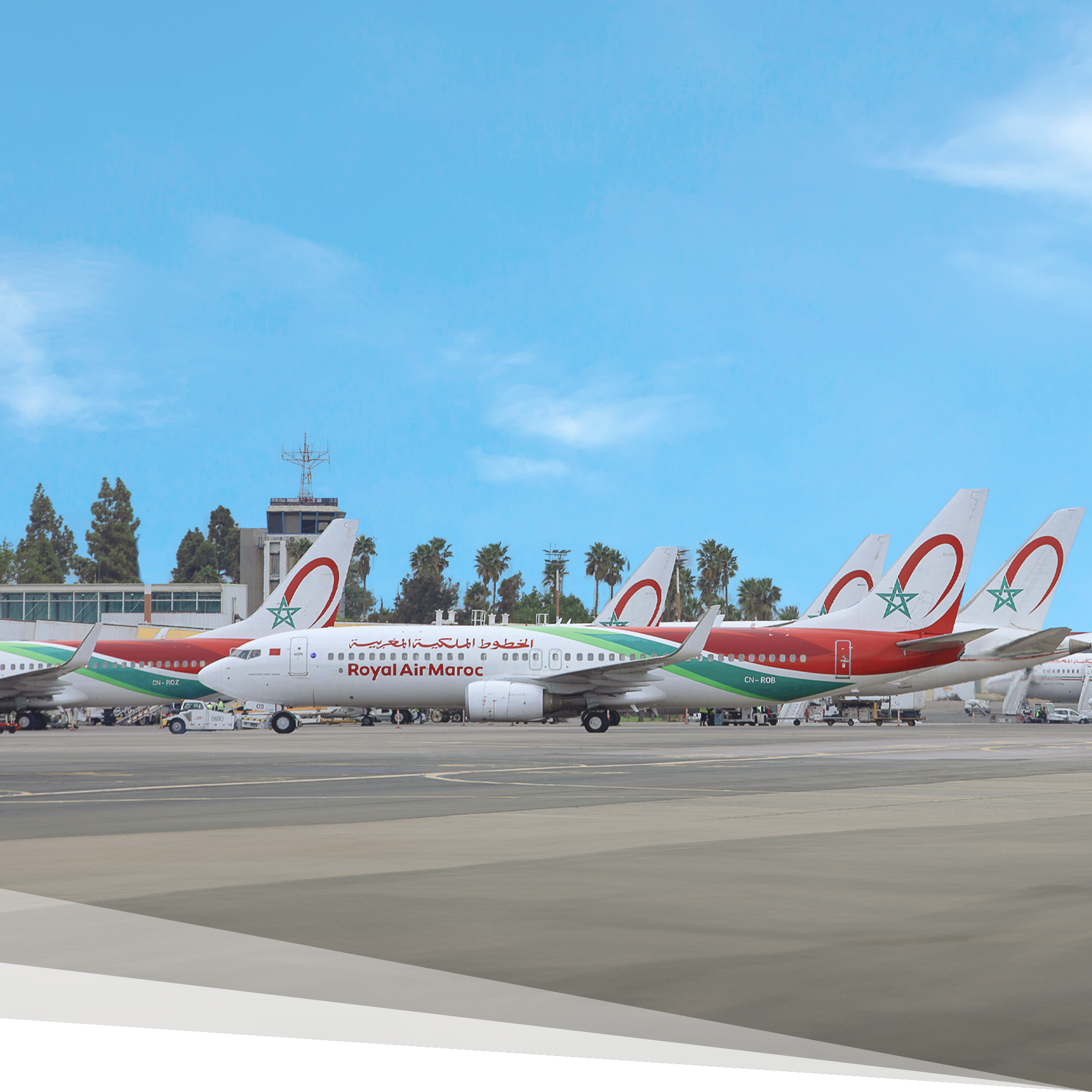 Royal Air Maroc plane