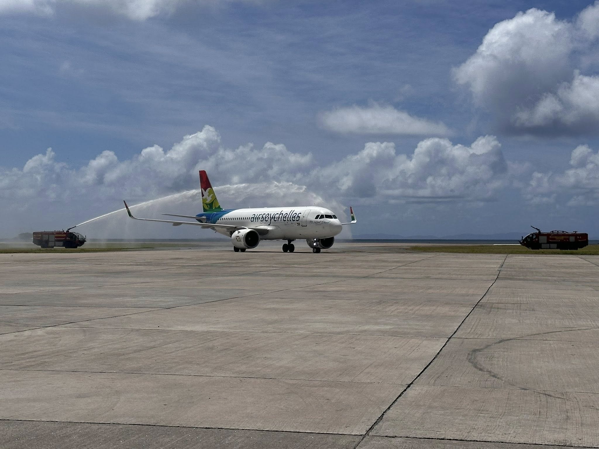Air Seychelles plane
