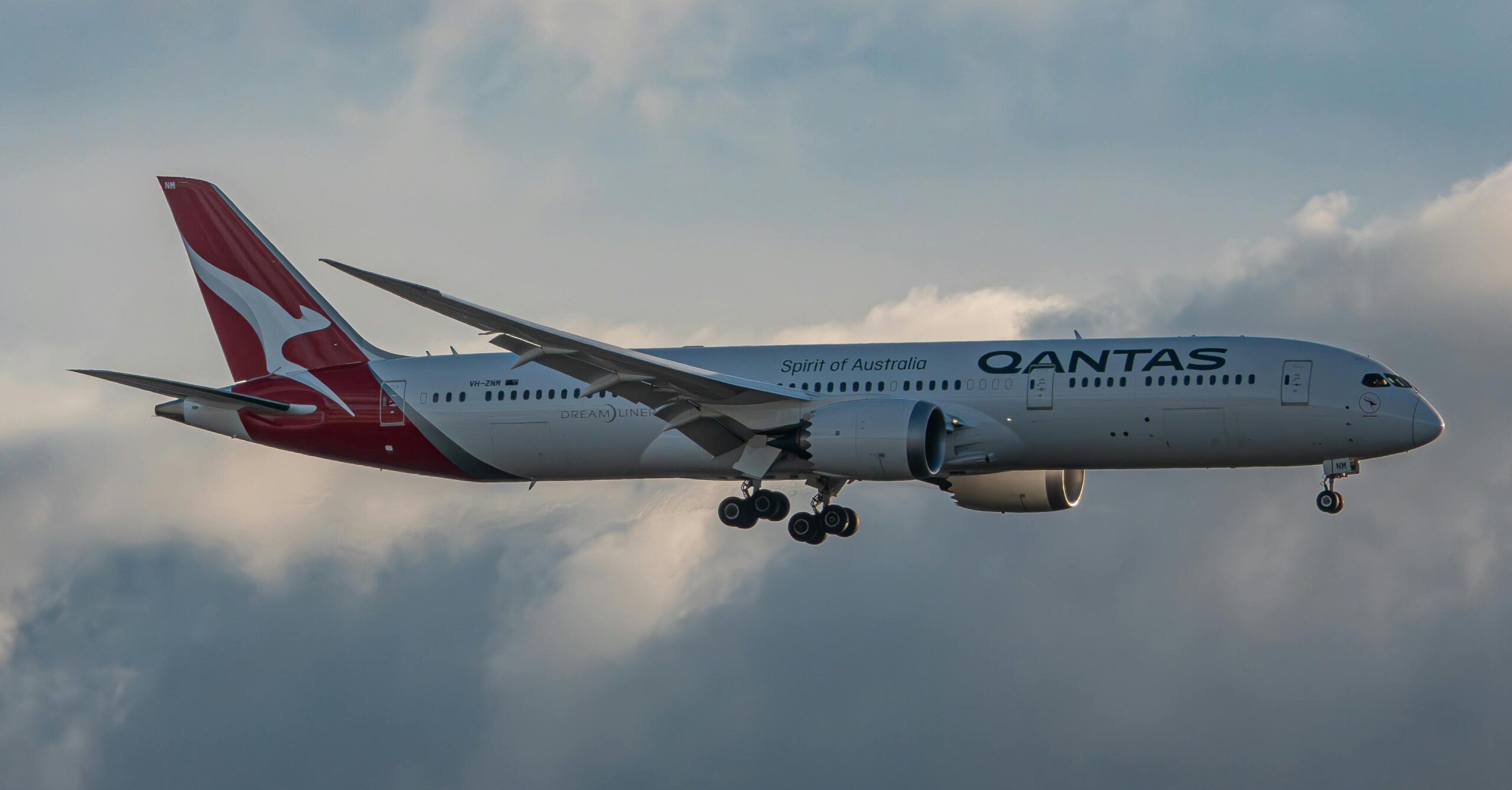 Qantas airplane