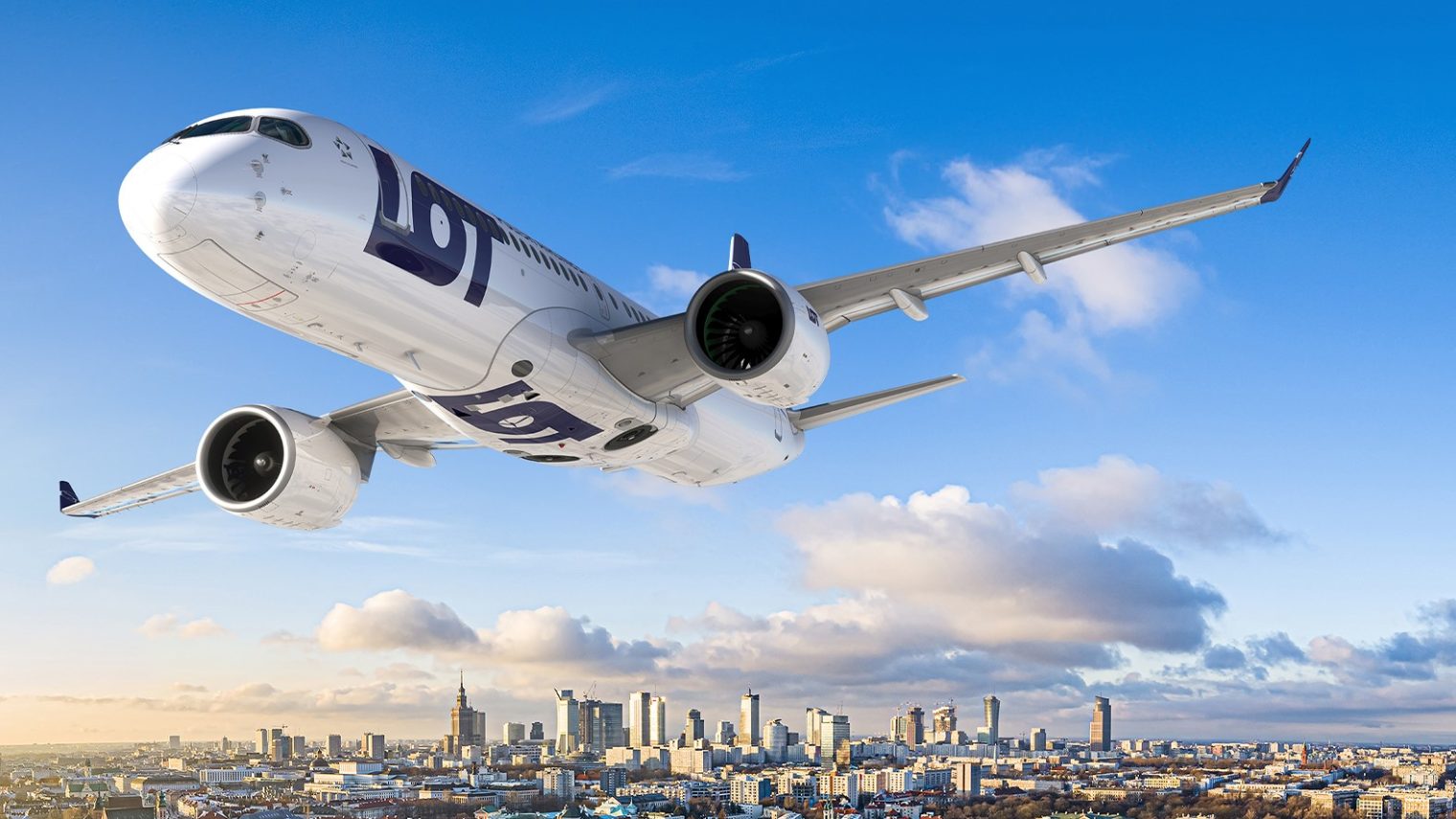 LOT Polish Airlines plane