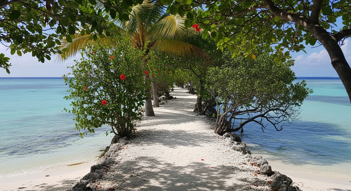 Islands With Coral Roads You Have To See