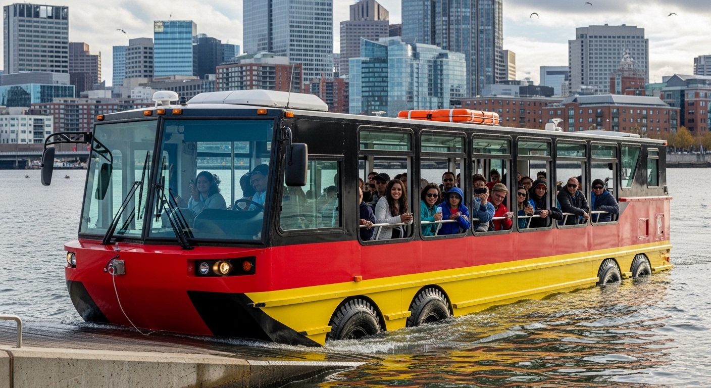 Amphibious Bus Tours: From Street to Sea