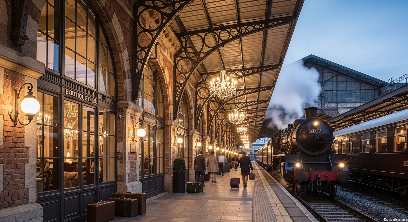 Train Stations With On-Platform Boutique Inns