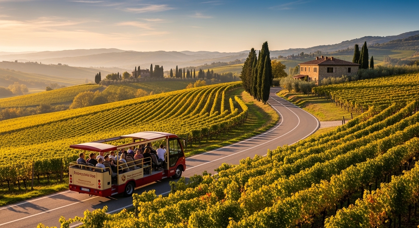 Car-Free Wine Valleys With Hop-On Buses