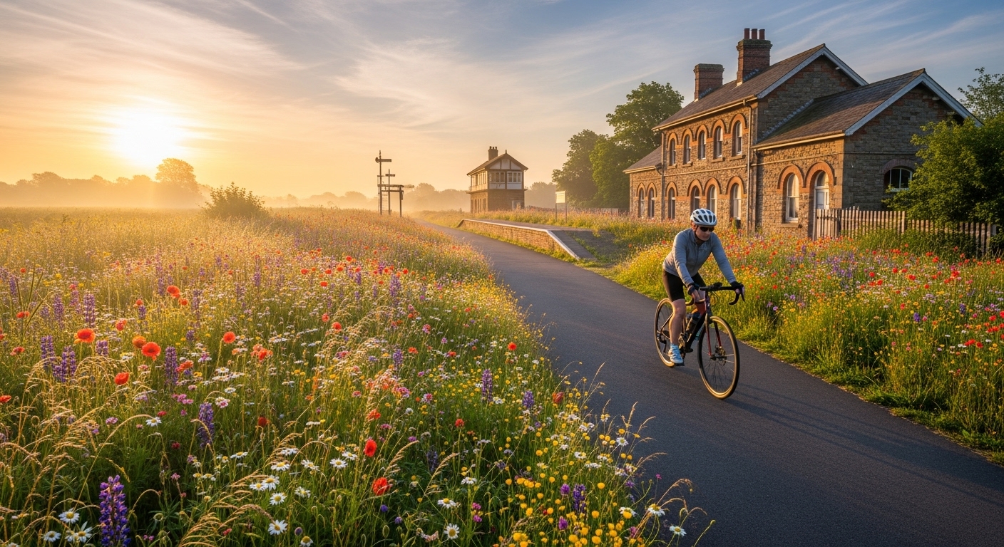 Coast-to-Coast Cycle Greenways Through Old Rails