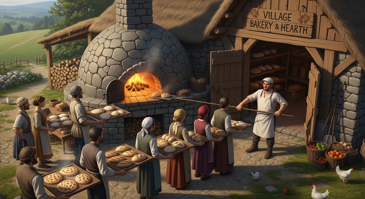 Village Bakeries That Still Use Communal Ovens