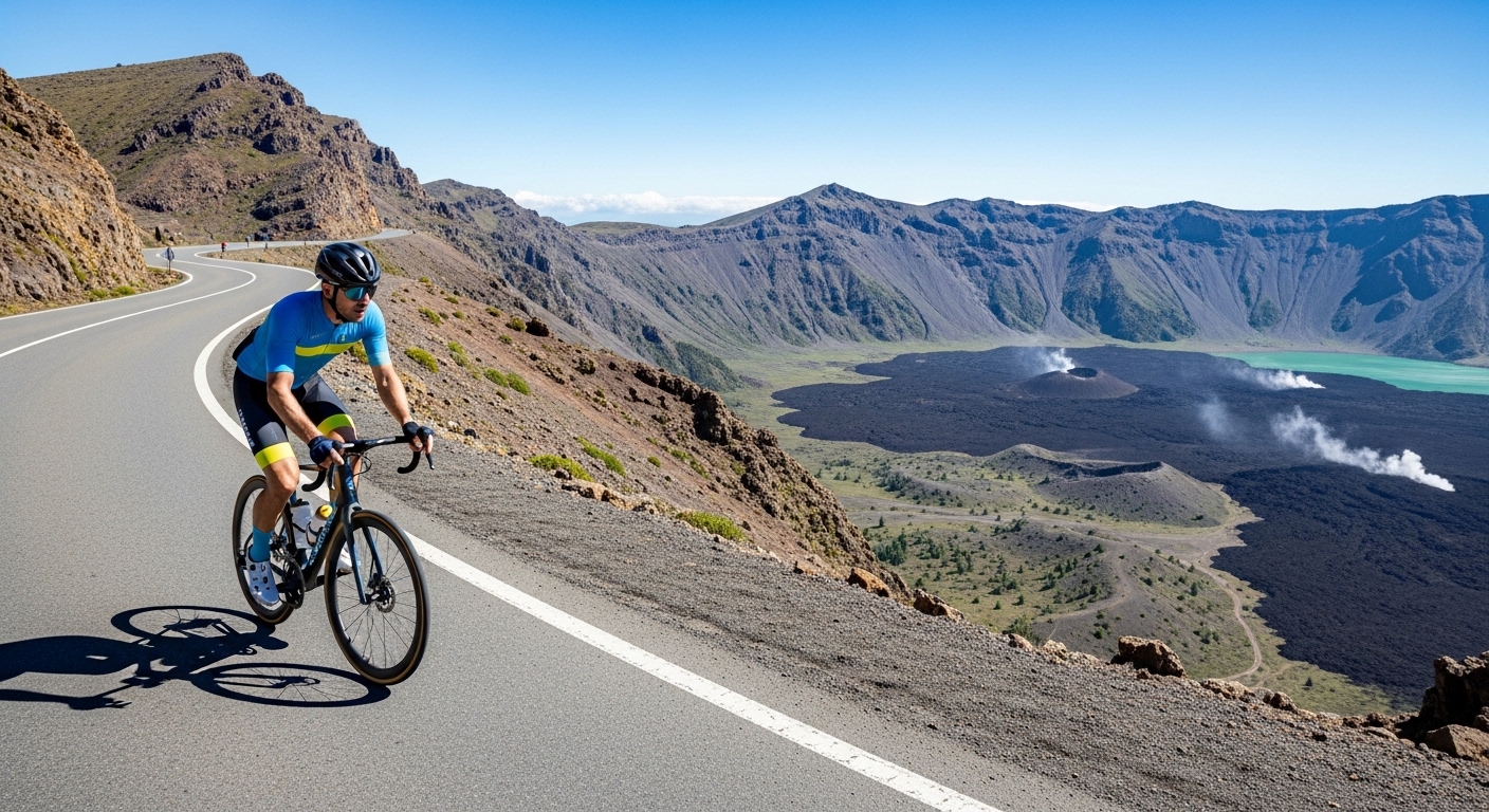 Crater Rim Cycling Loops for Non-Pros