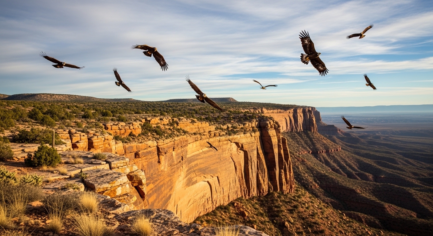 Raptor Cliffs With Scheduled Thermals