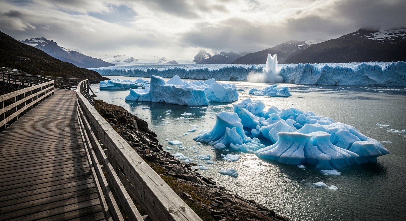 Ice Fjord Boardwalks and Calving Viewpoints
