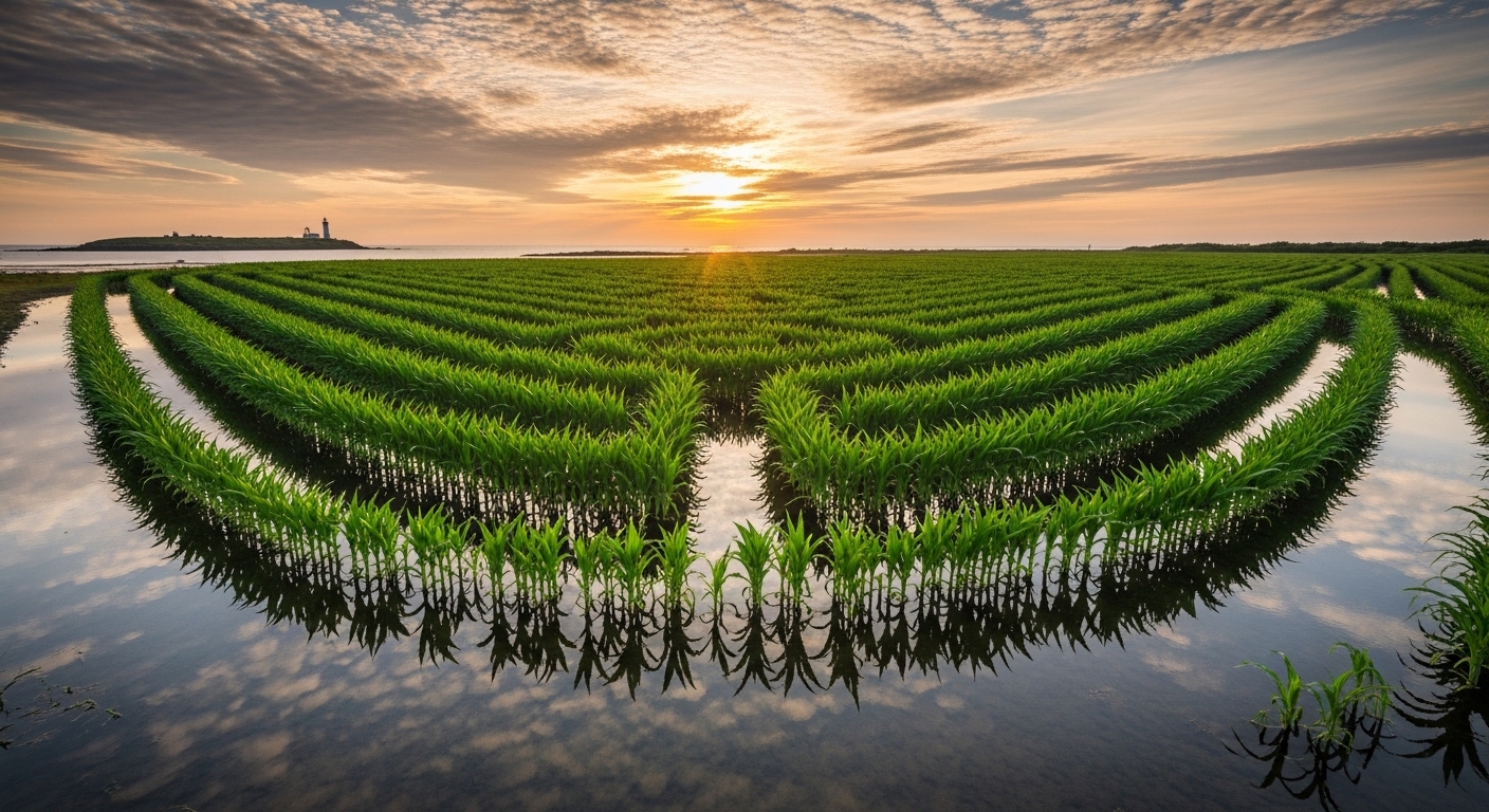 Tidal Corn Mazes and Coastal Farm Trails