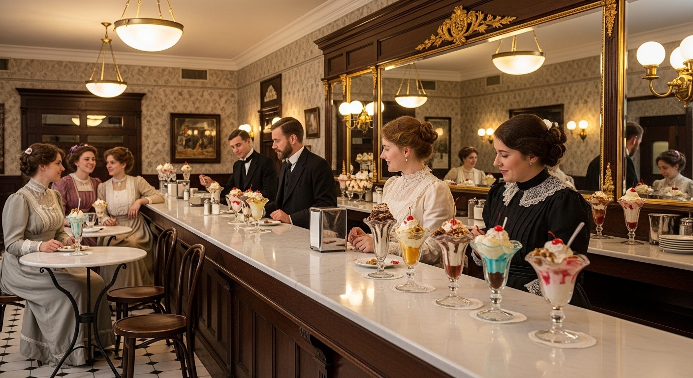 Cities With Historic Ice-Cream Salons and Belle Époque Bars