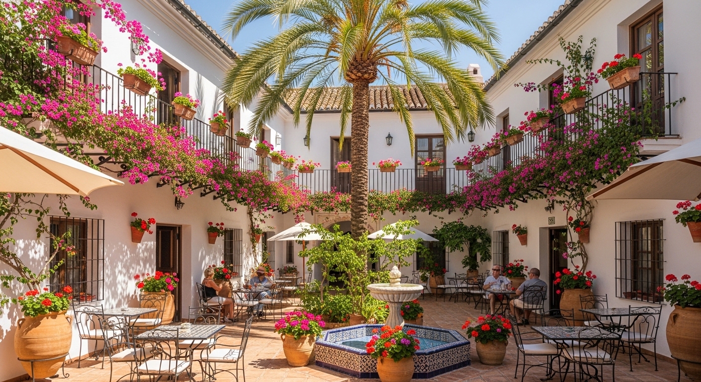 Eco-Friendly Inns Featuring Innovative Wind-Cooled Courtyards