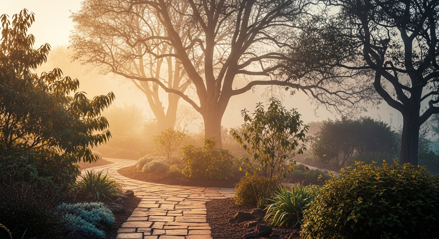 Thermal Fog Gardens Heated from Below
