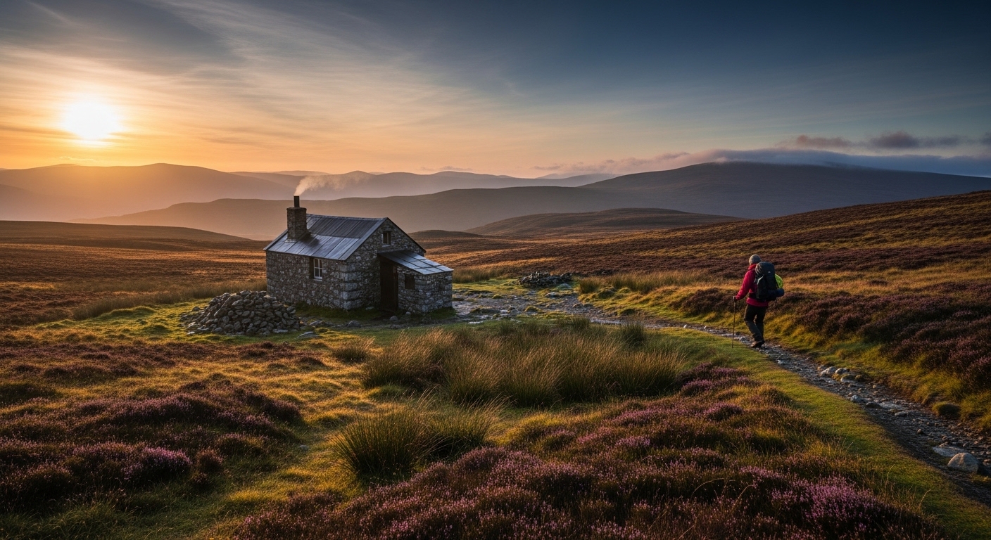 Moorland Bothy Hops: Shelter-to-Shelter Treks