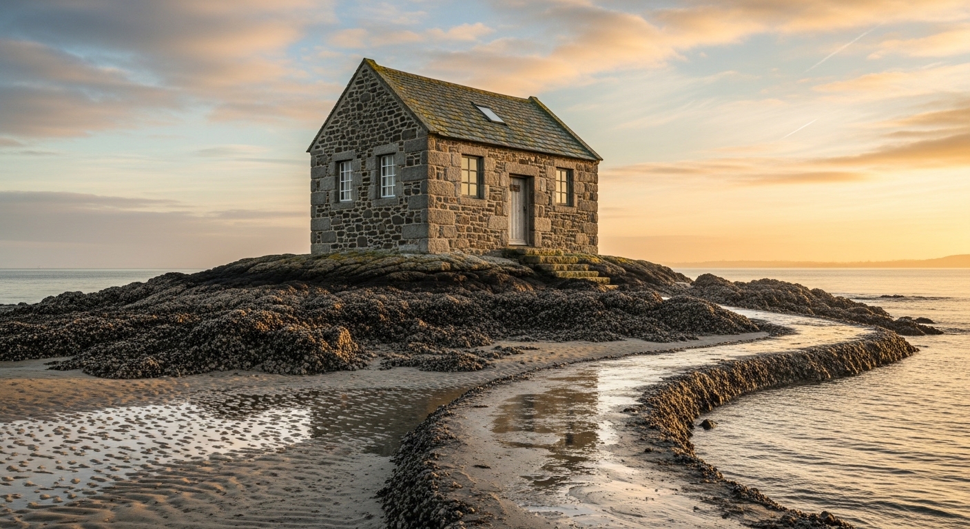 Tidal Libraries Reached Only at Low Sea