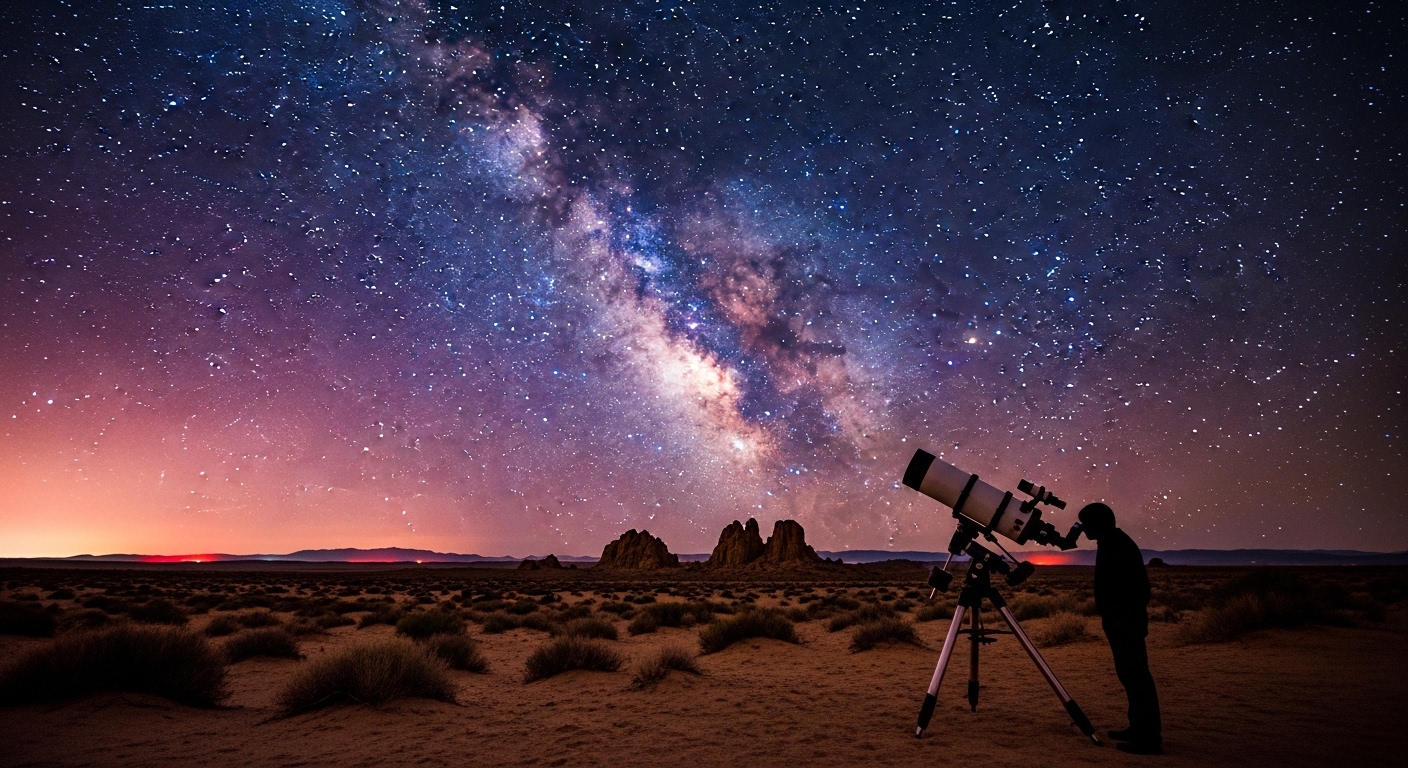 Desert Star Parks With Telescope Libraries