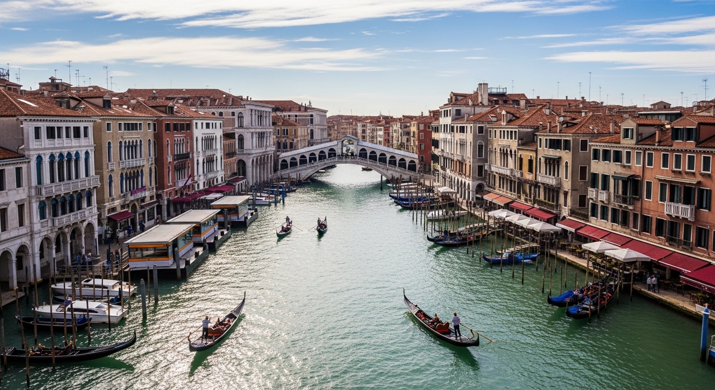 Beautiful Cities Built Around Water Worldwide