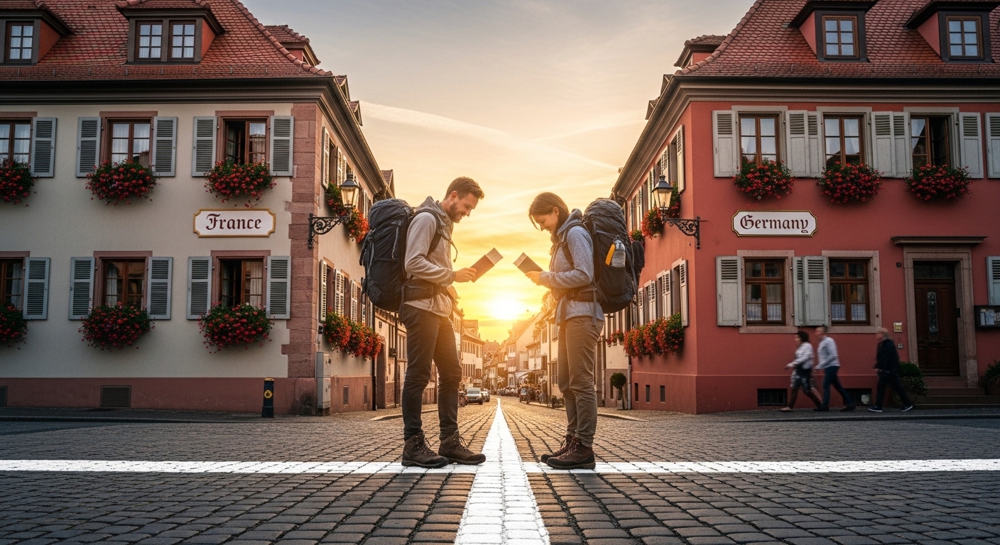 Amazing Places Where You Can Walk Across International Borders